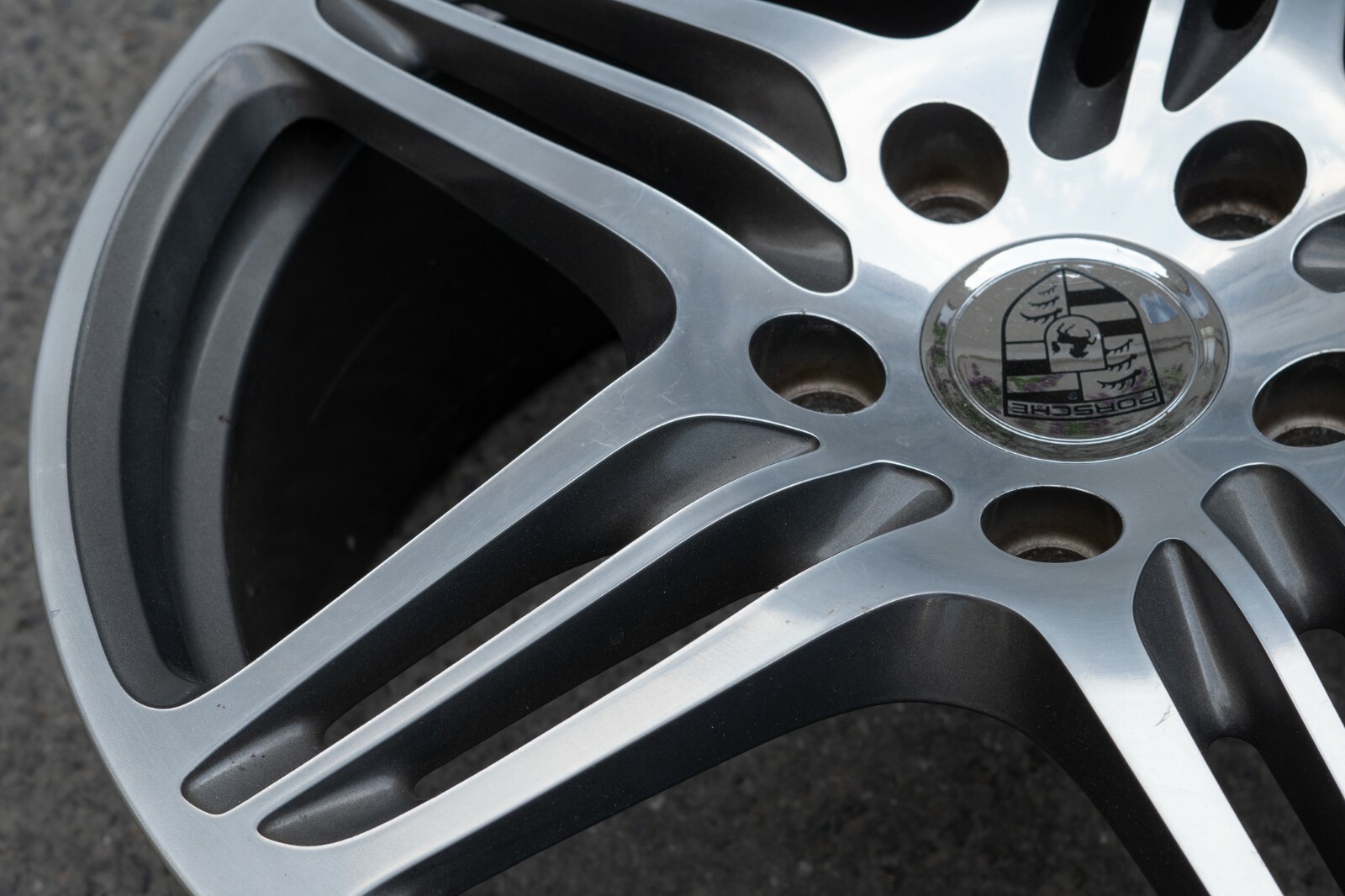 Porsche Carrera 4 4S 911 997 19" inch rim OEM 2007 2008 2009 2010 2011 Wheel SET - Image 12