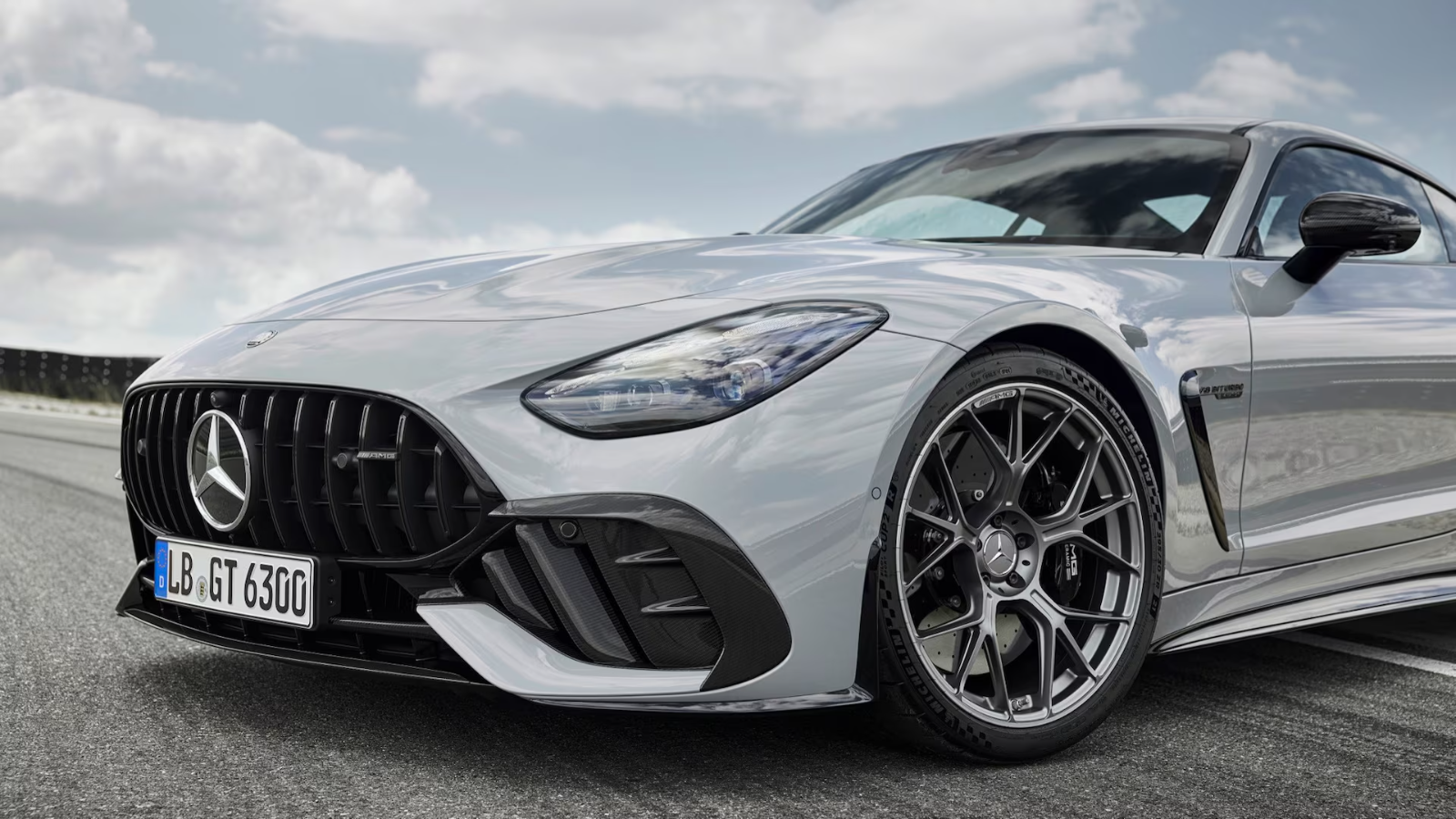 Mercedes AMG GT55 GT63 21" inch rim OEM 2023 2024 2025 Forged Grey Wheel Set - Image 4