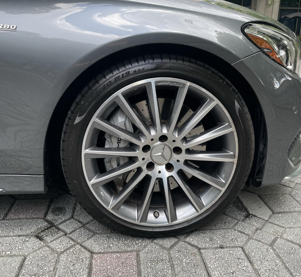 Mercedes C450 C43 AMG 19" inch Front rim OEM 2016-2022 Genuine Original wheel - Image 22