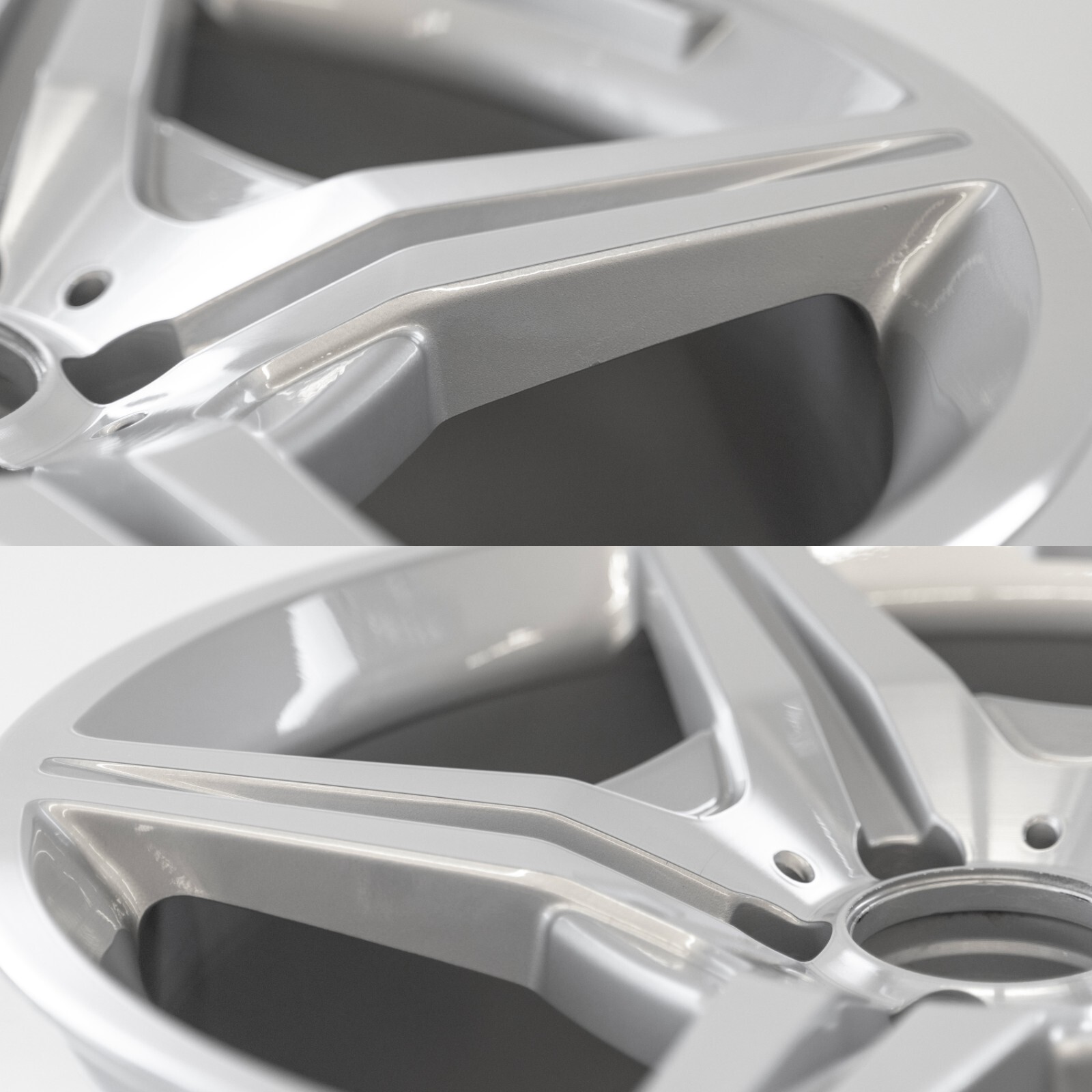 Mercedes SL550 19" inch Rear rim OEM 2008 2009 2010 2011 Original R230 AMG Wheel - Image 15