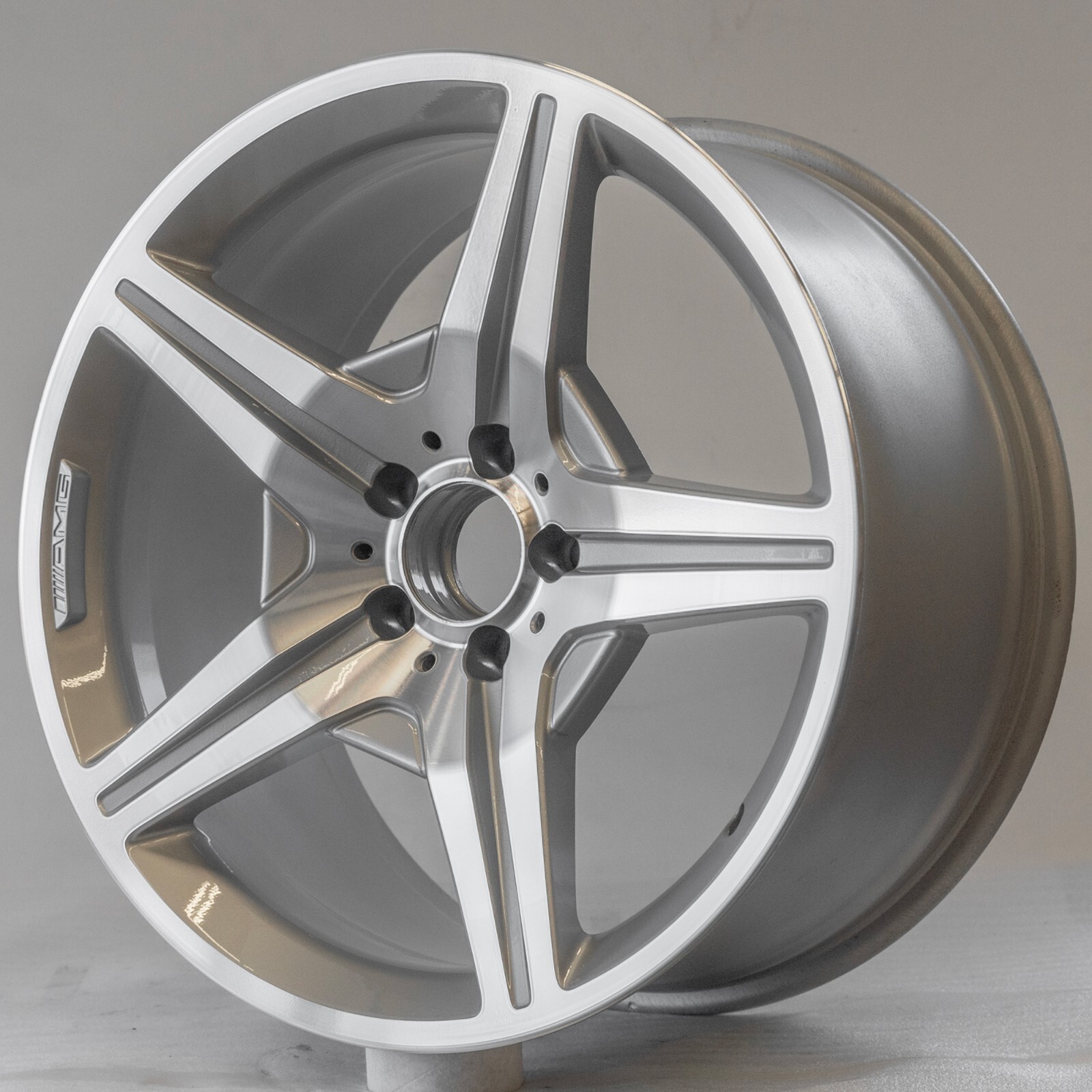 Mercedes SL550 19" inch Rear rim OEM 2008 2009 2010 2011 Original R230 AMG Wheel - Image 17