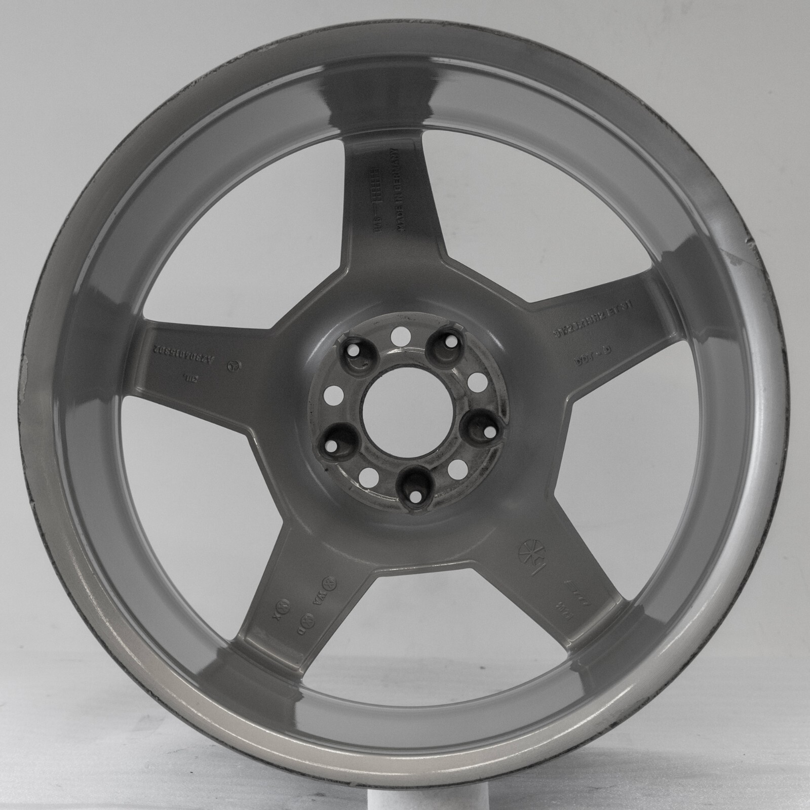 Mercedes SL550 19" inch Rear rim OEM 2008 2009 2010 2011 Original R230 AMG Wheel - Image 18