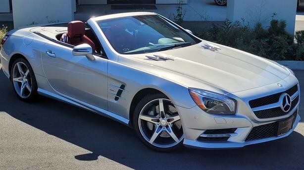 Mercedes SL400 SL550 19" inch rim 2013 2014 2015 2016 2017 2018 OEM wheel SET - Image 4