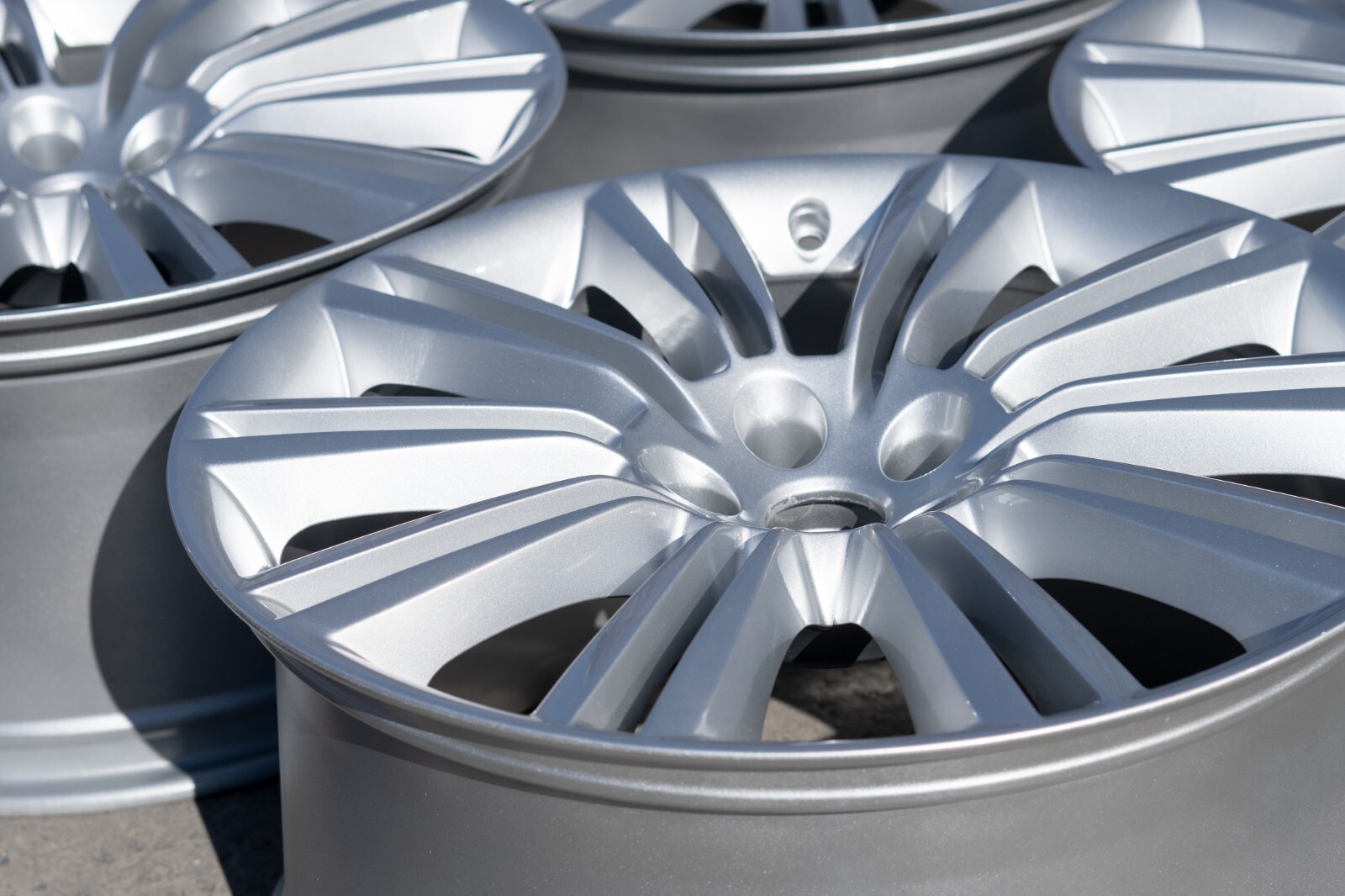 Jaguar XJ XK 20" inch rim OEM 2010 2011 2012 2013 2014 2015 Kasuga wheel Set – Image 9