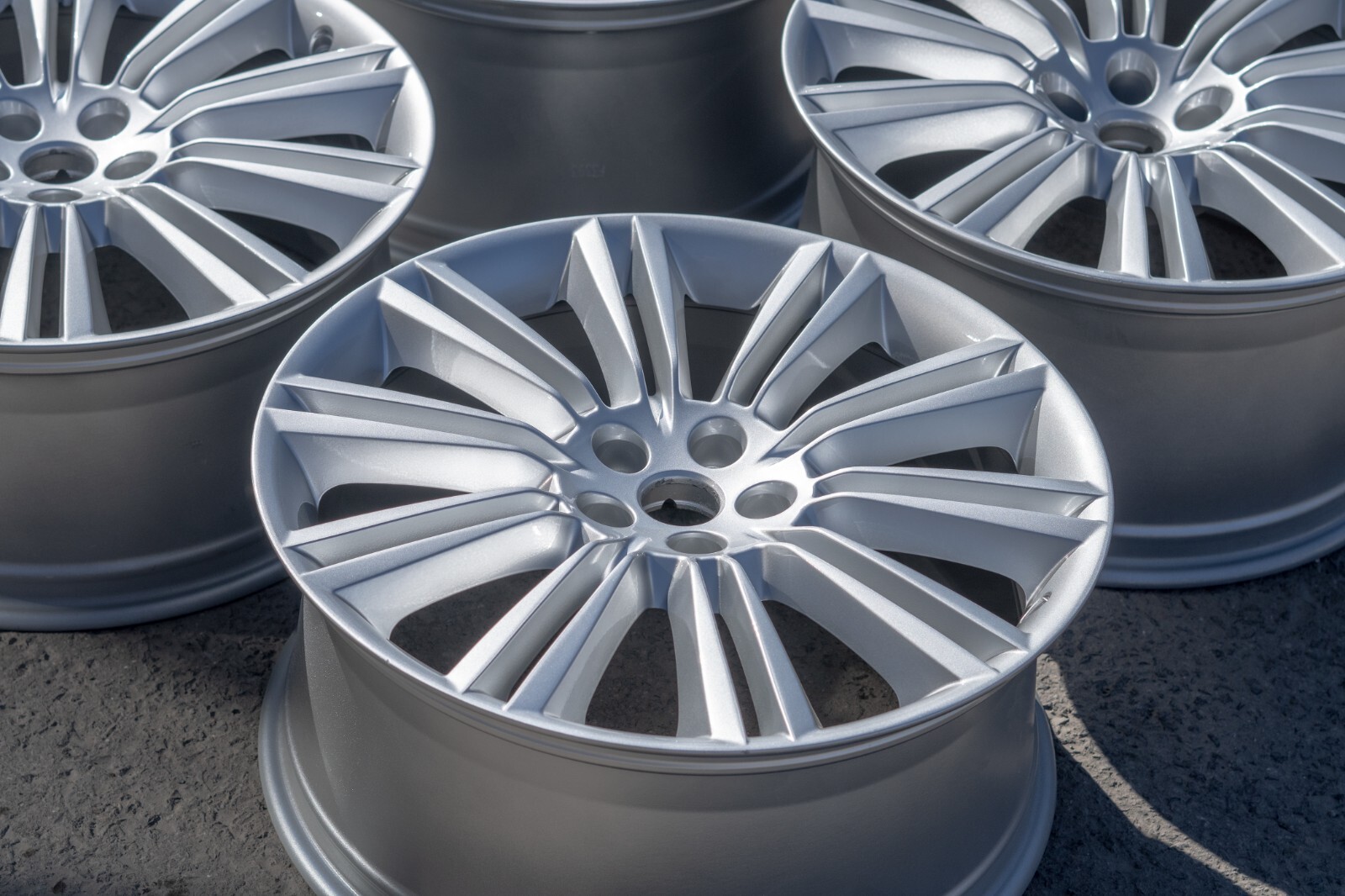 Jaguar XJ XK 20" inch rim OEM 2010 2011 2012 2013 2014 2015 Kasuga wheel Set – Image 12