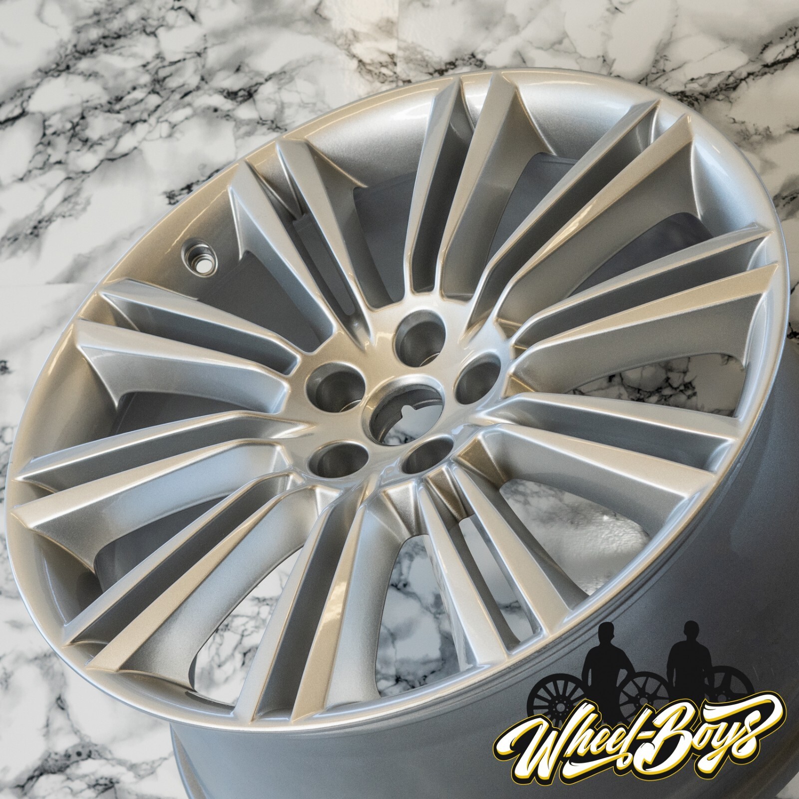 Jaguar XJ XK 20" inch rim OEM 2010 2011 2012 2013 2014 2015 Kasuga wheel Set – Image 14