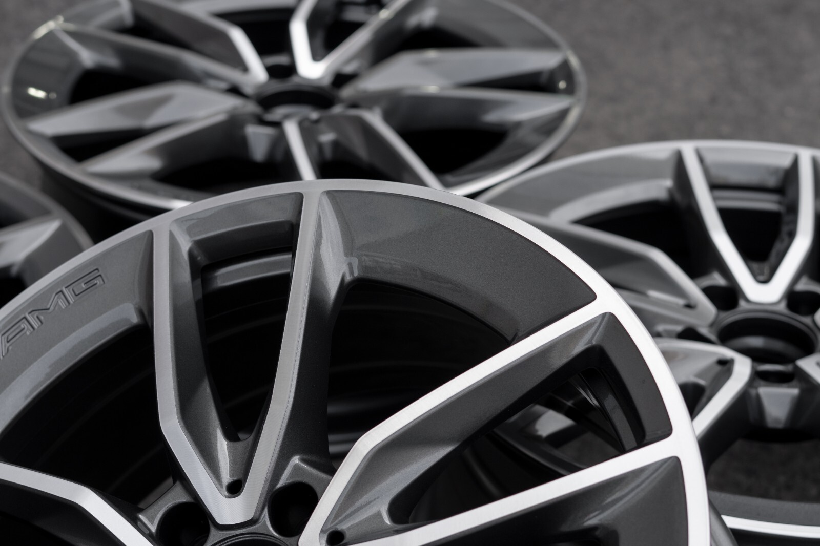 Mercedes C300 C450 C43 AMG 19" Inch OEM 2015-2022 Genuine Original wheel set – Image 8