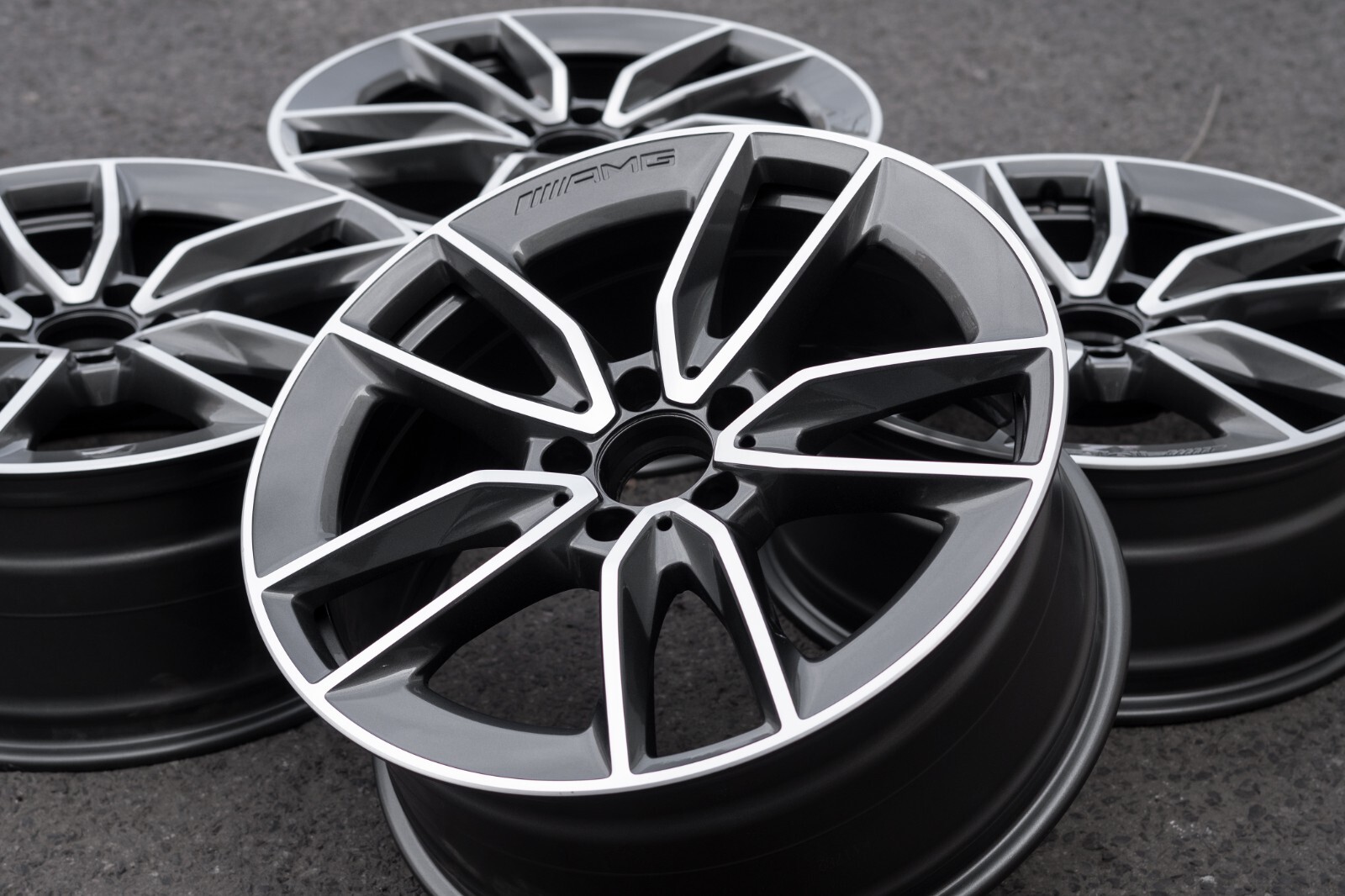 Mercedes C300 C450 C43 AMG 19" Inch OEM 2015-2022 Genuine Original wheel set – Image 16
