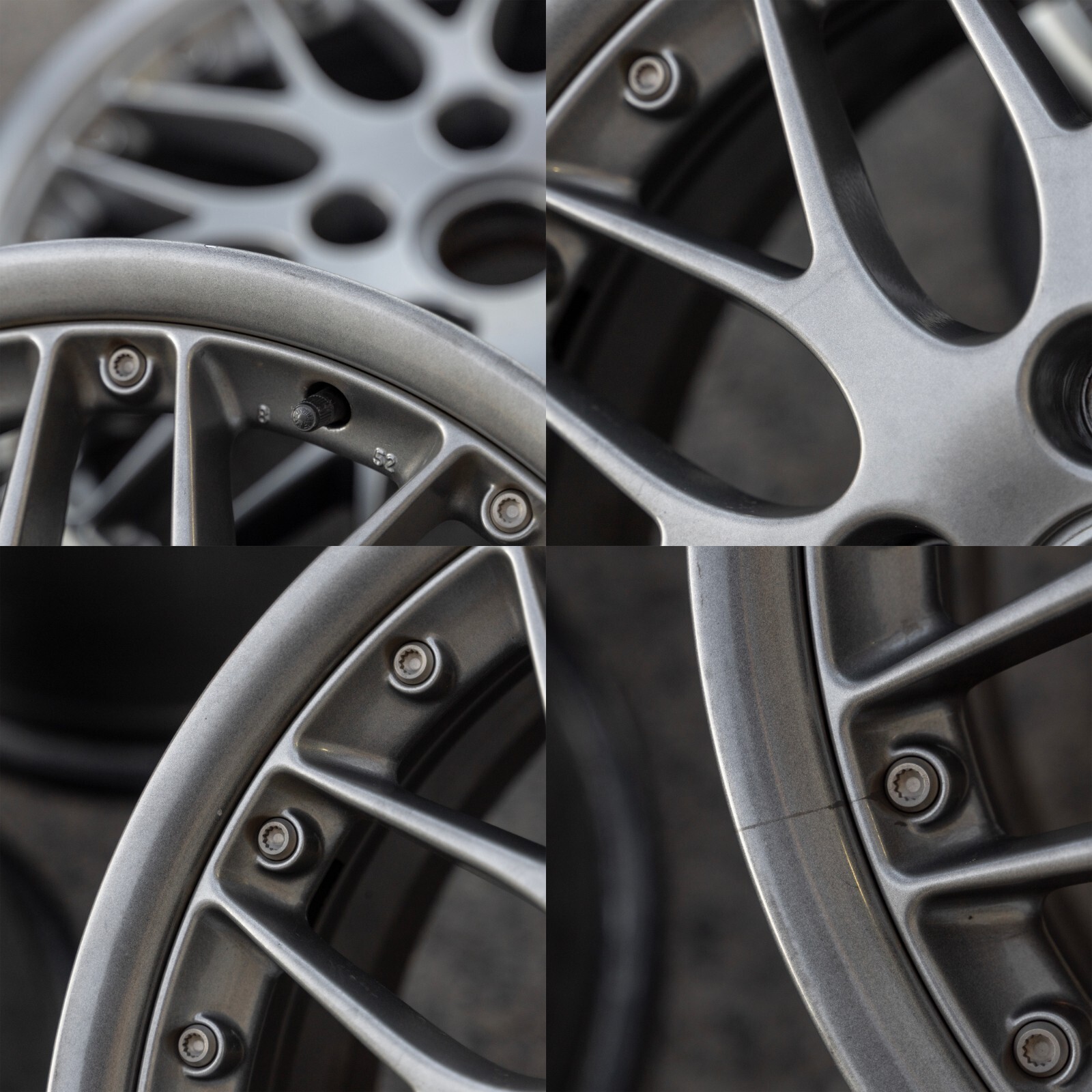 Porsche 993 996 911 GT3 Carrera 18" inch rim OEM Sport Classic II BBS Wheel Set - Image 4