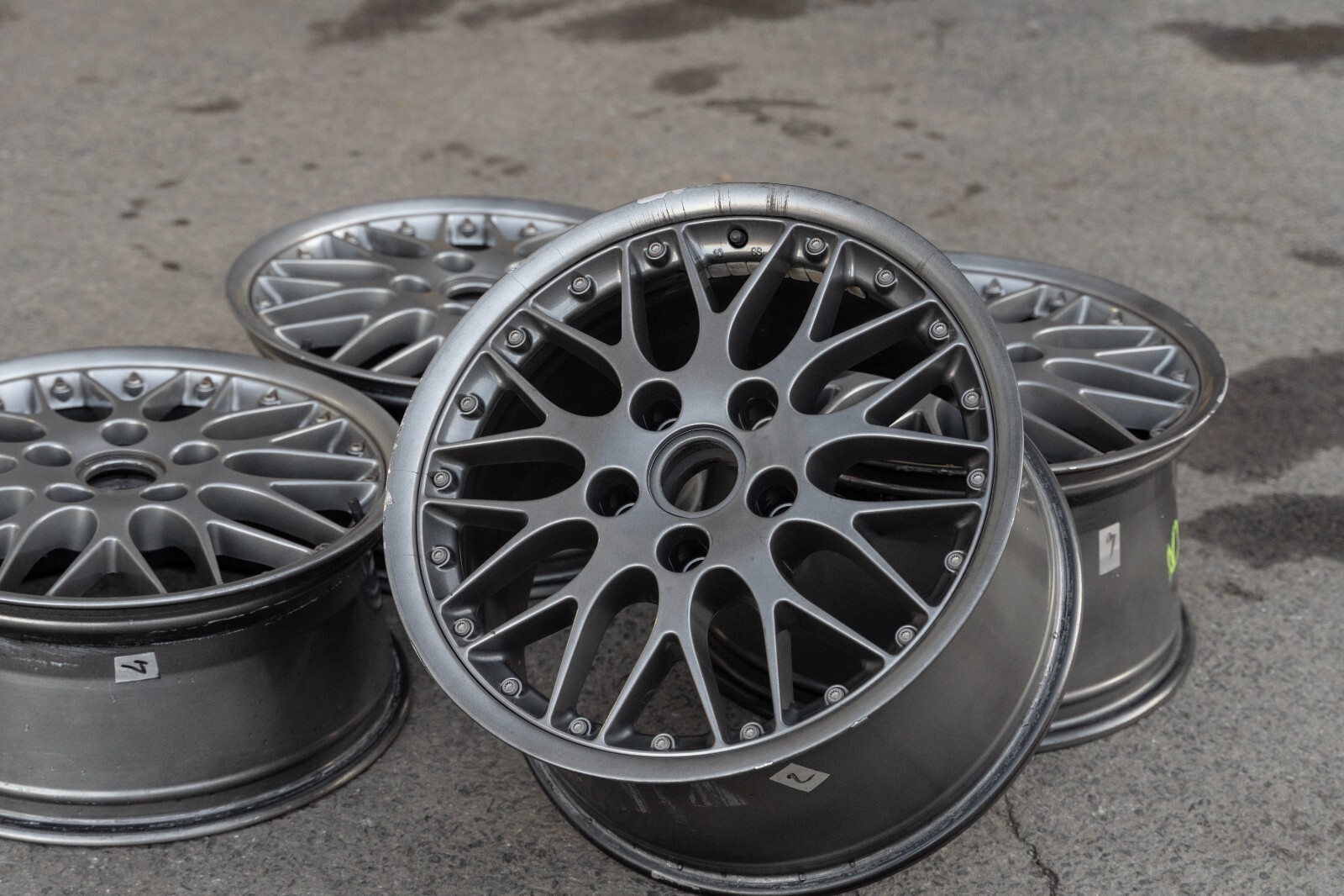 Porsche 993 996 911 GT3 Carrera 18" inch rim OEM Sport Classic II BBS Wheel Set - Image 10