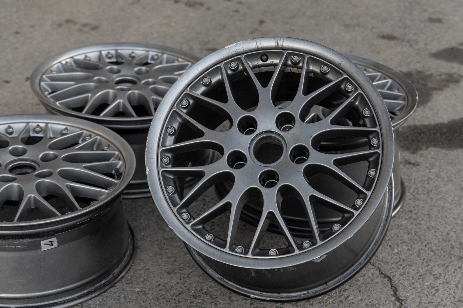 Porsche 993 996 911 GT3 Carrera 18" inch rim OEM Sport Classic II BBS Wheel Set - Image 11