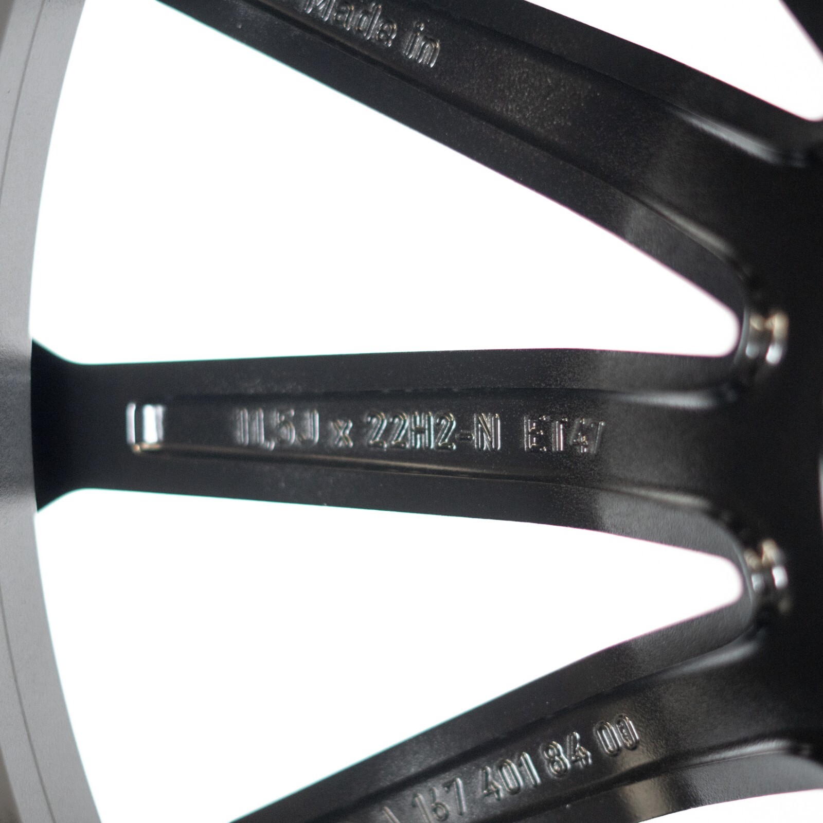 Mercedes GLS63 22" INCH Rear rim OEM 2020 2021 2022 2023 Original AMG Mag wheel – Image 12