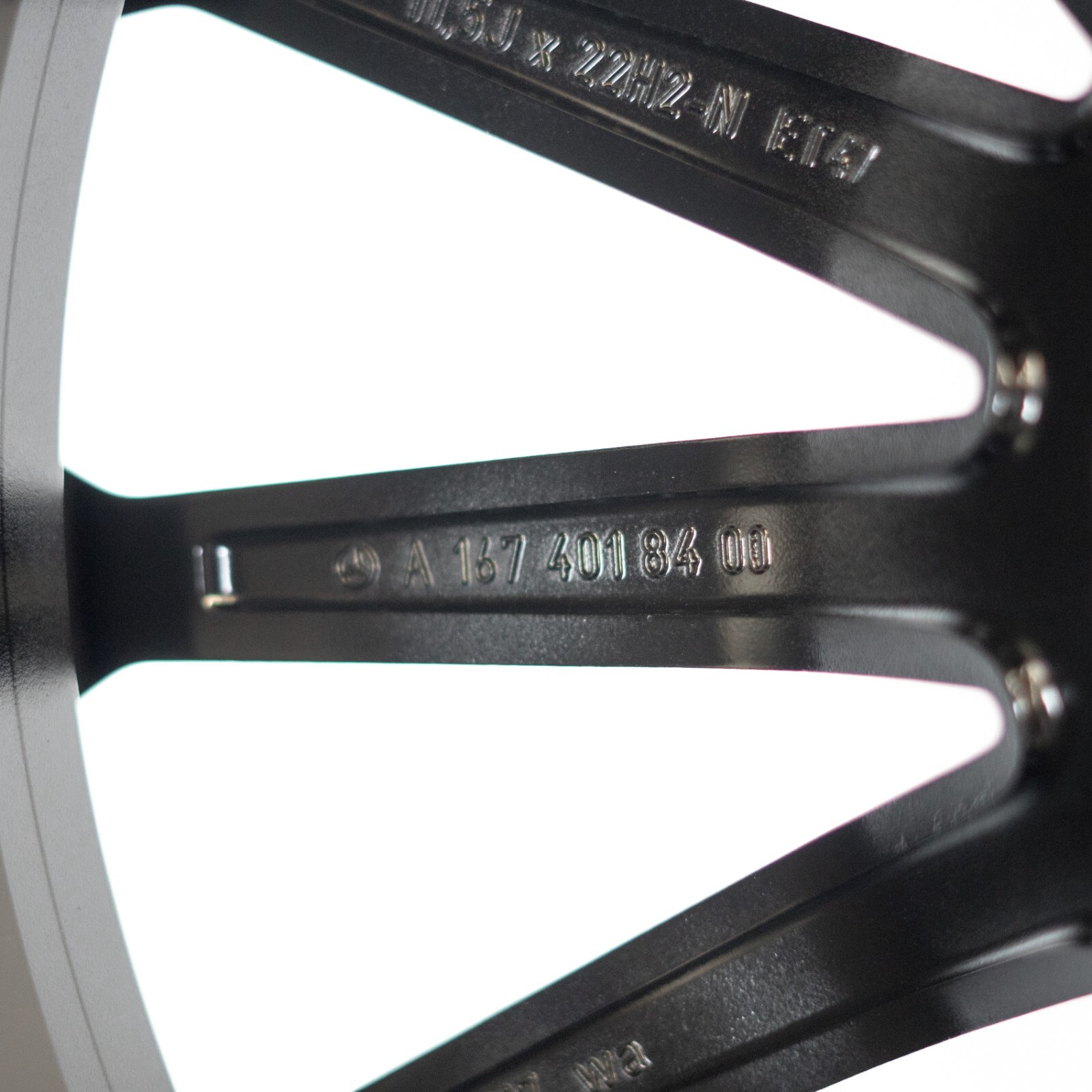 Mercedes GLS63 22" INCH Rear rim OEM 2020 2021 2022 2023 Original AMG Mag wheel – Image 13