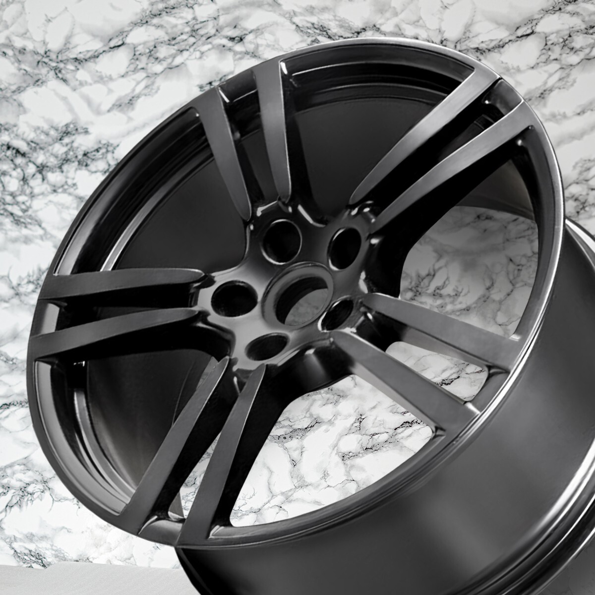 Porsche Cayenne 21" inch rim OEM 2011-2017 Genuine Original Turbo II GLOSS Matte