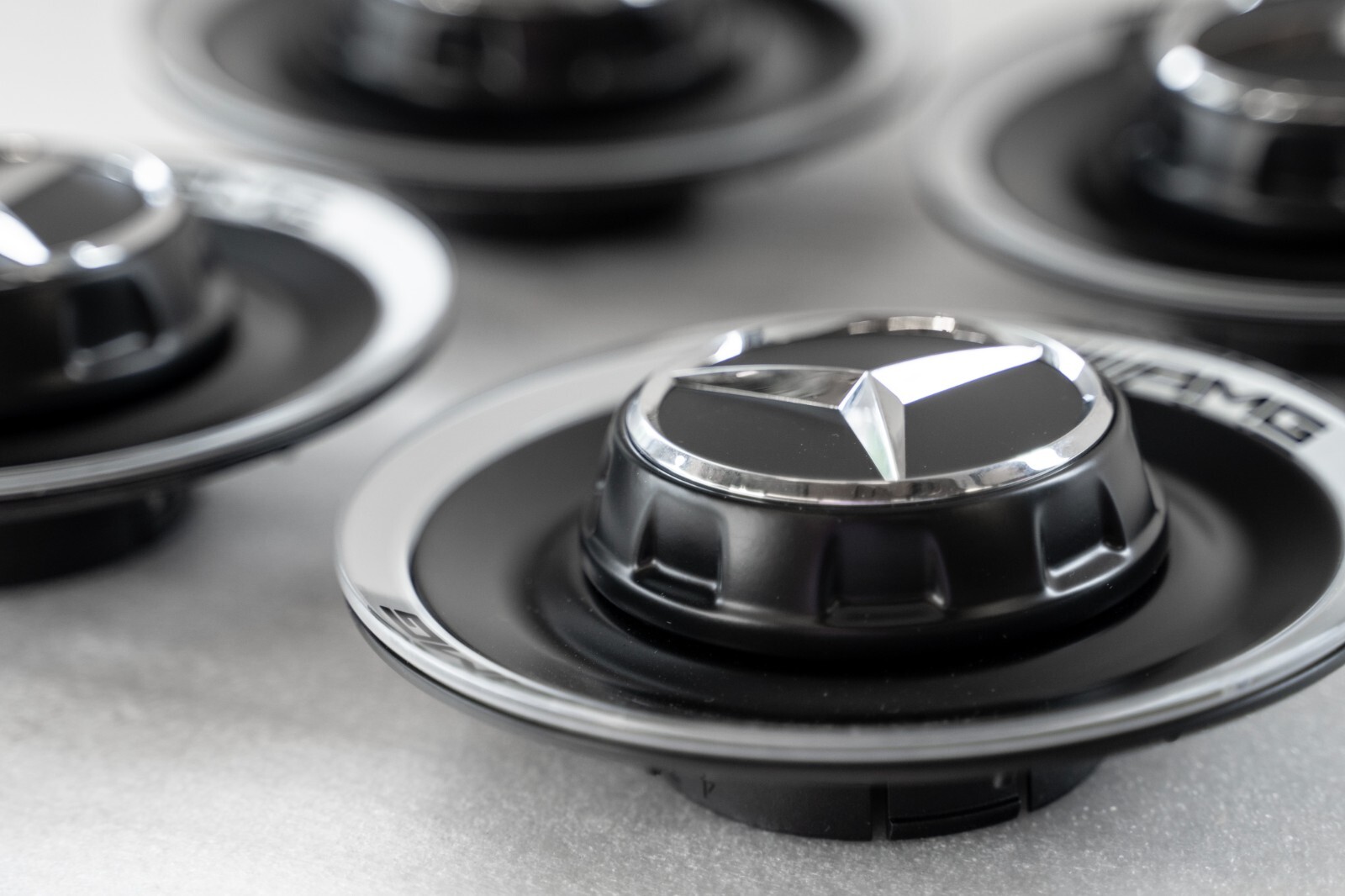 Mercedes Benz C63s E63s CLS63s AMG OEM Genuine Black center cap wheel hub cover - Image 14