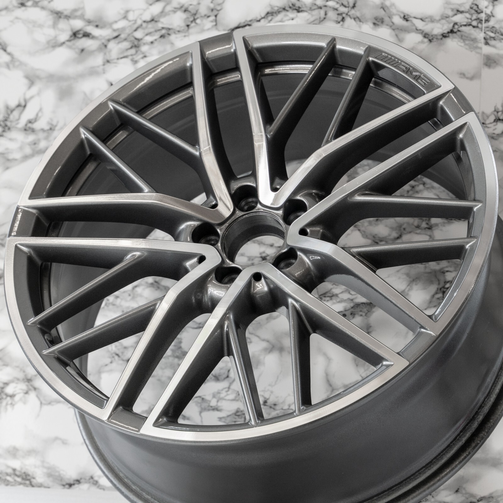 Mercedes GLC300 GLC43 AMG 21" inch rim OEM 2016-2022 Genuine Original wheel SET - Image 8