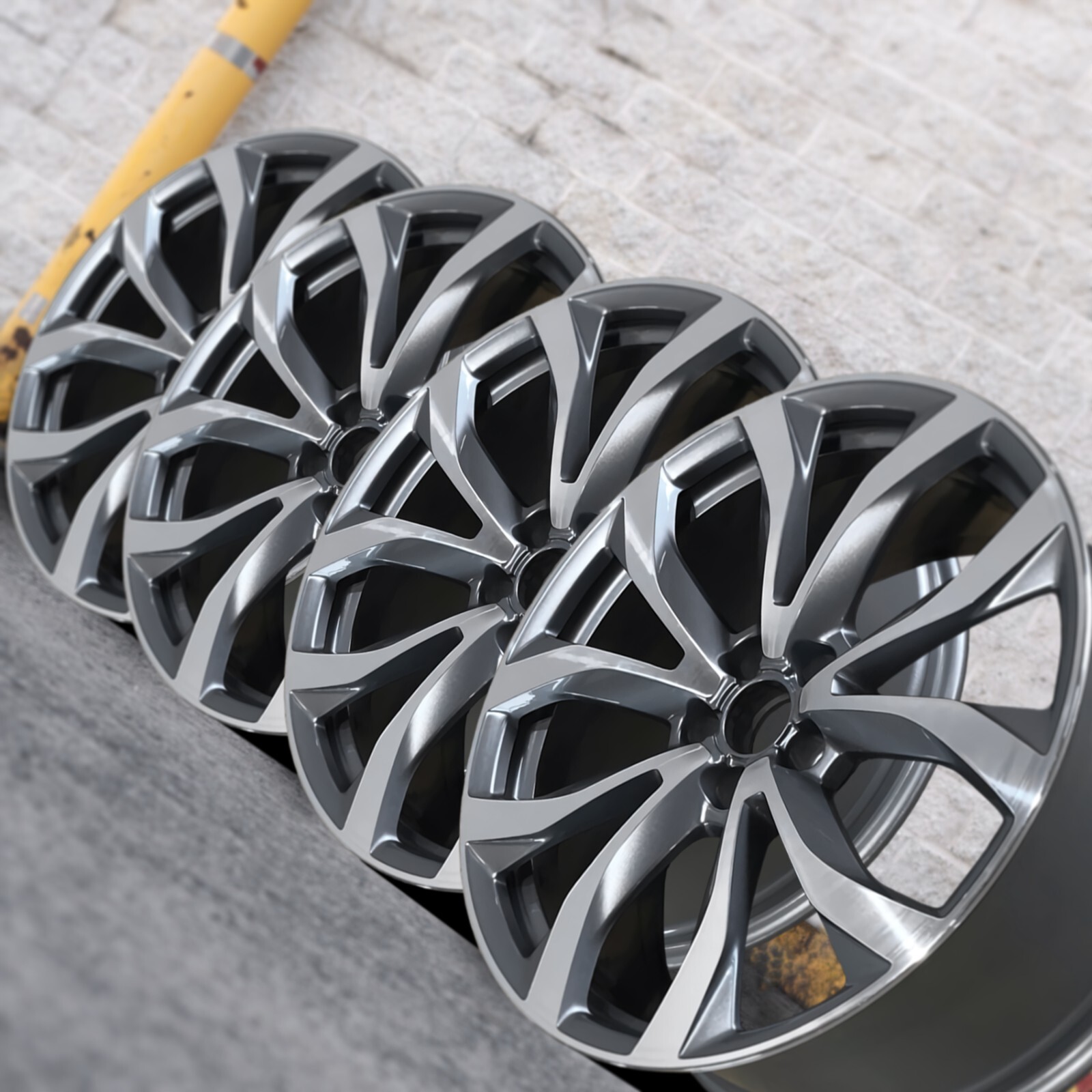 Audi A6 A7 20" inch rim OEM 2012 2013 2014 2015 Genuine Factory Forged Wheel Set