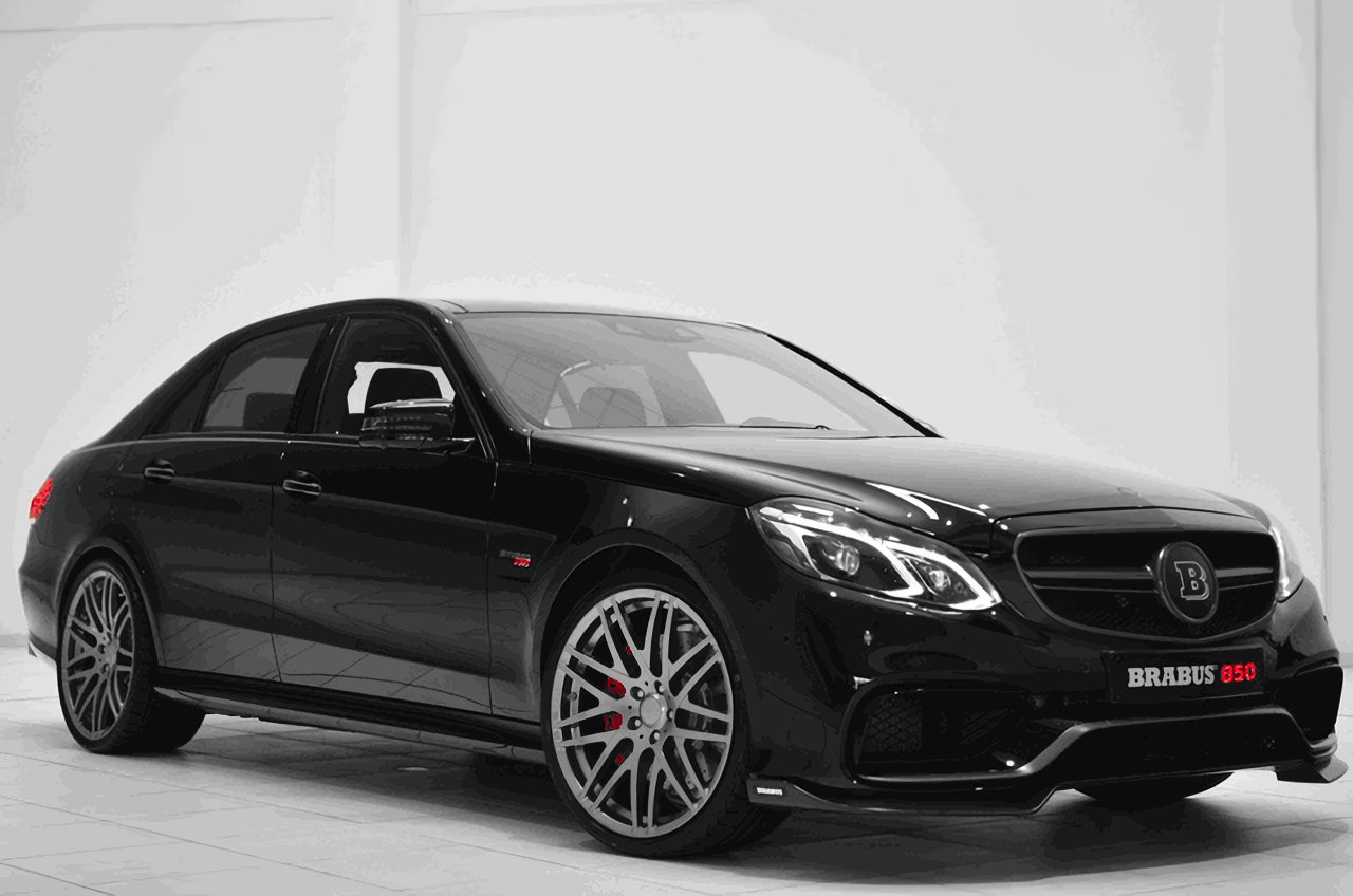 Mercedes C63 E63 S63 AMG 20" inch Rim BRABUS Monoblock F Staggered Wheel Set - Image 7