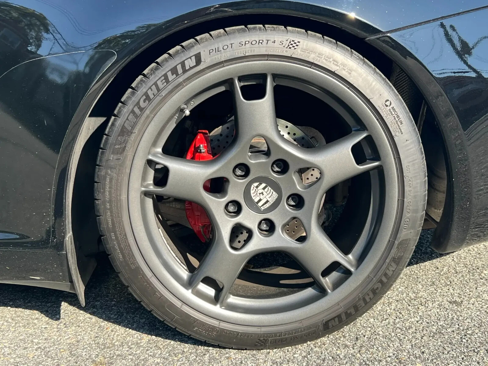 Porsche Carrera 4 4S 911 997 19" inch rim OEM 2005-2013 Lobster claw wheel set - Image 5