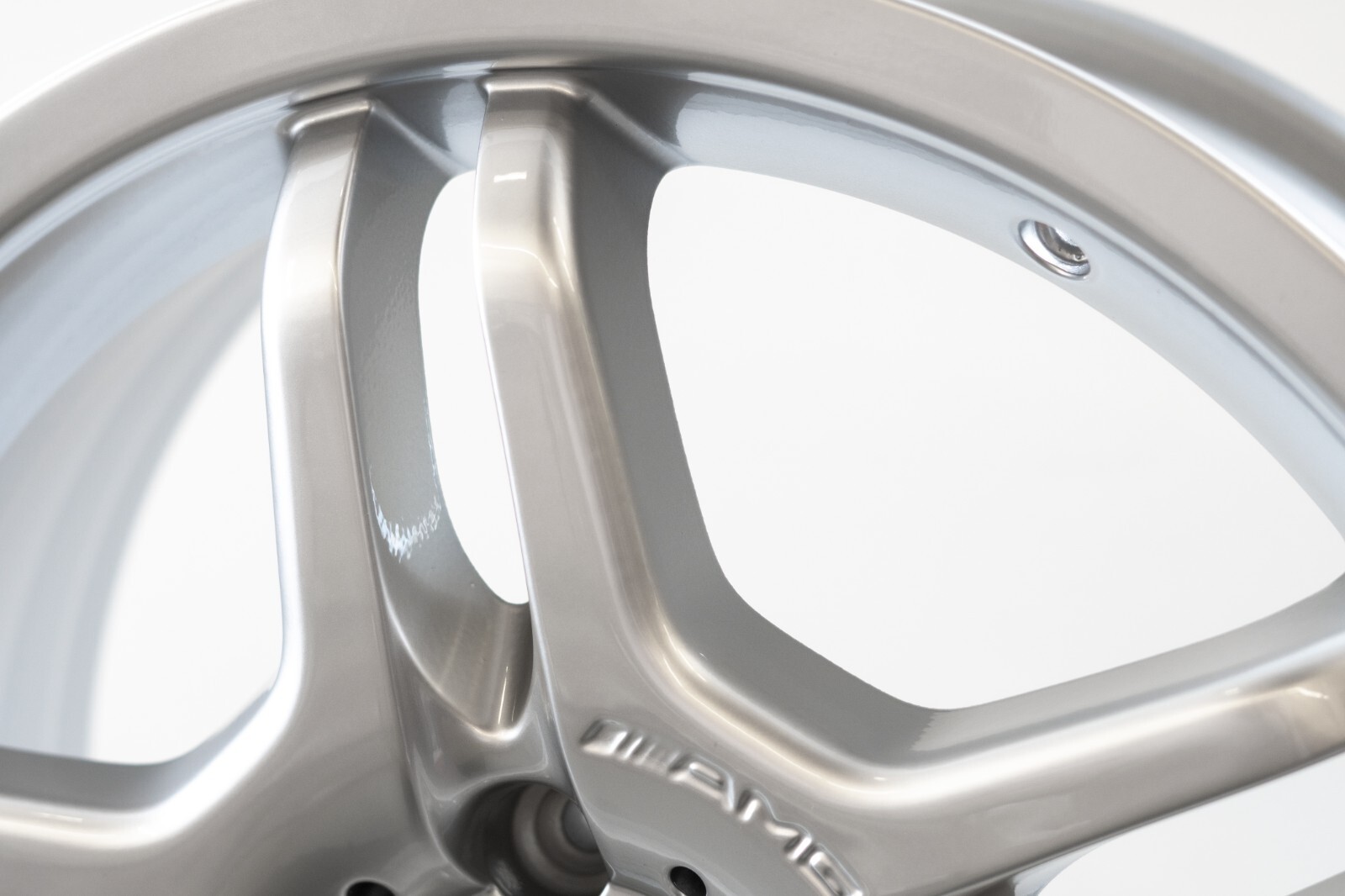 Mercedes C32 C55 AMG 18" Front rim OEM 2002 2003 2004 2005 2006 2007 2008 Wheel – Image 8