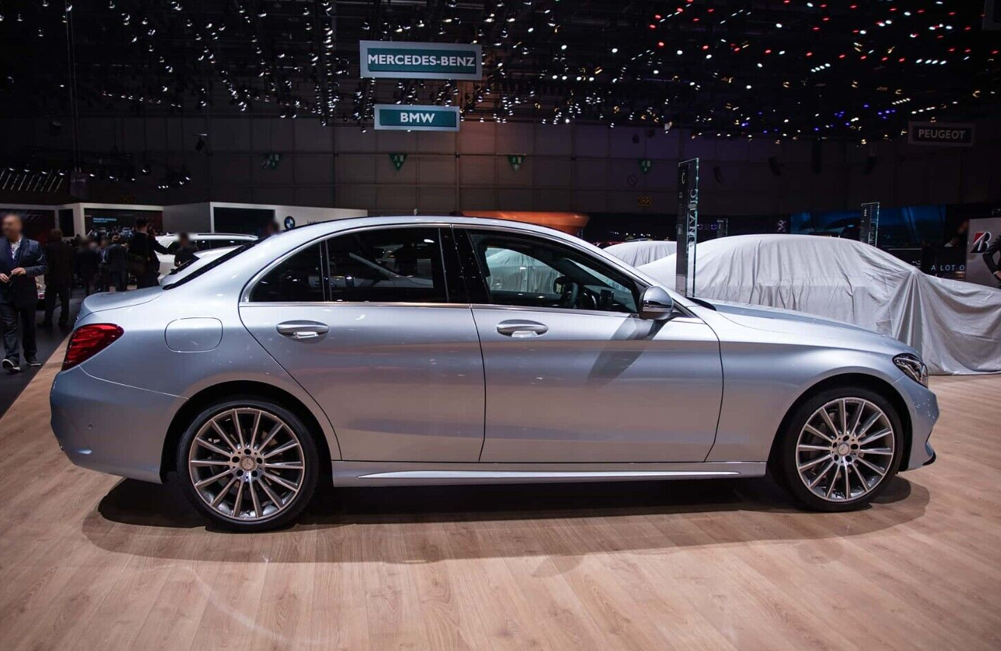 Mercedes C300 C400 19" inch rear rim OEM 2015-2022 Genuine Original AMG wheel - Image 16