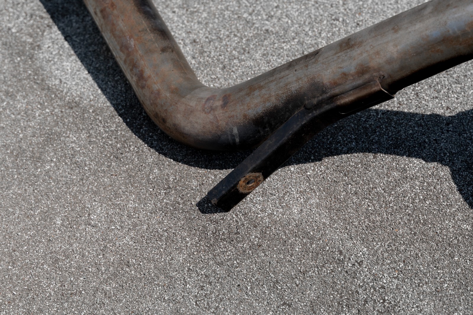 Porsche Panamera GTS Left Sport Exhaust muffler OEM 2010-2016 Genuine Original – Image 3