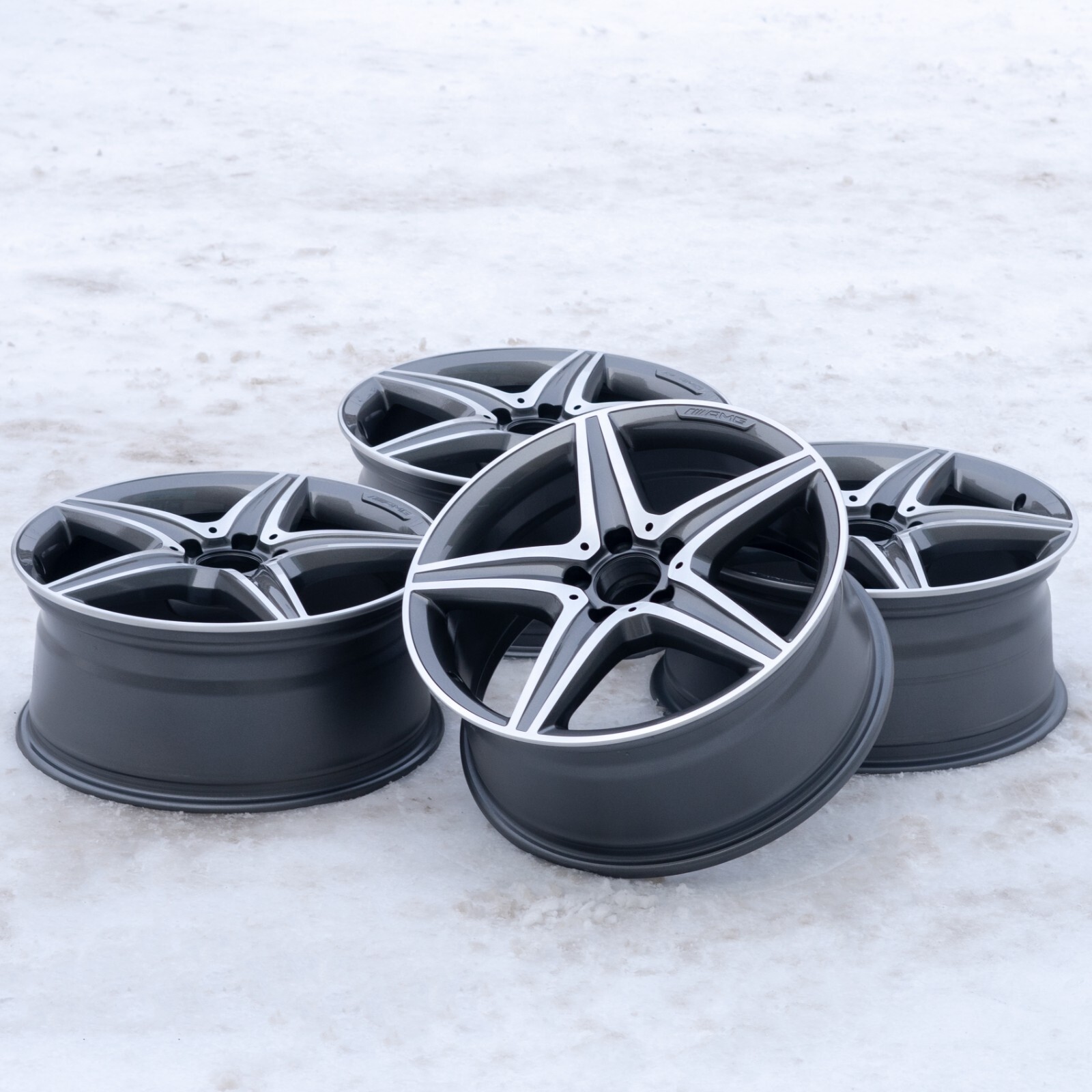 Mercedes C300 C400 18" inch Rim OEM 2015 2016 2017 2018 AMG Original wheel SET