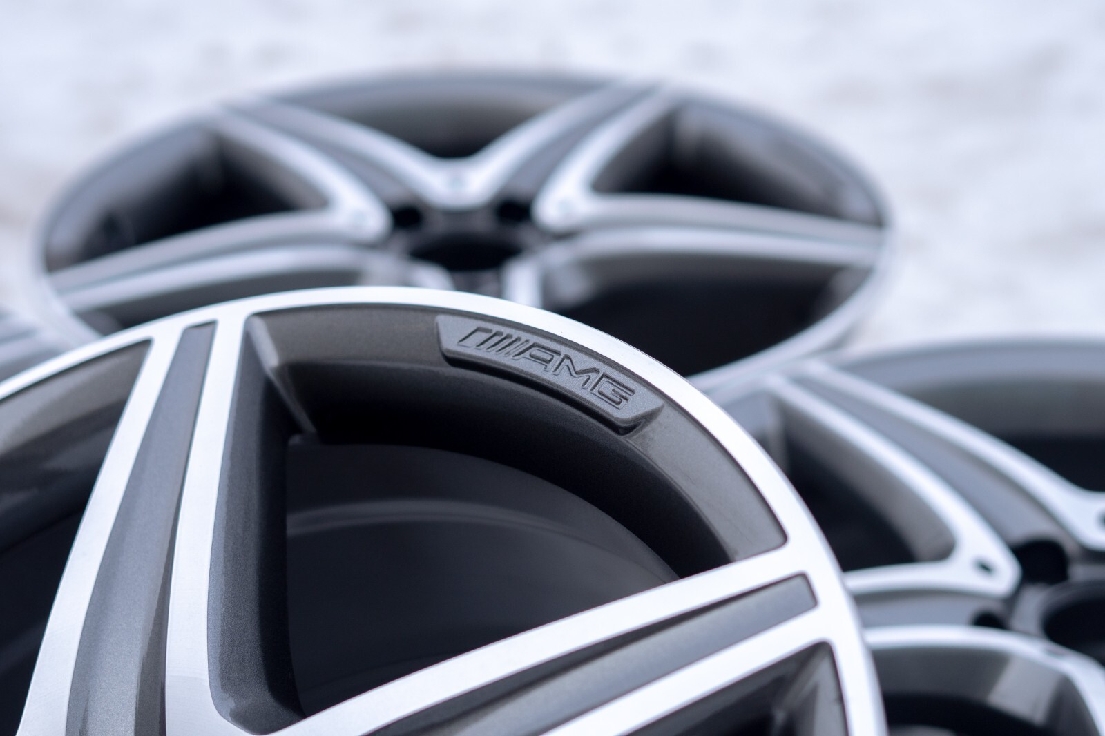 Mercedes C300 C400 18" inch Rim OEM 2015 2016 2017 2018 AMG Original wheel SET – Image 7