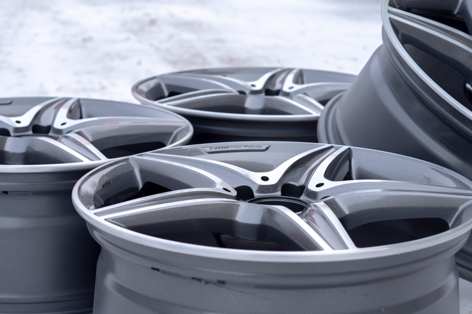 Mercedes C300 C400 18" inch Rim OEM 2015 2016 2017 2018 AMG Original wheel SET – Image 10