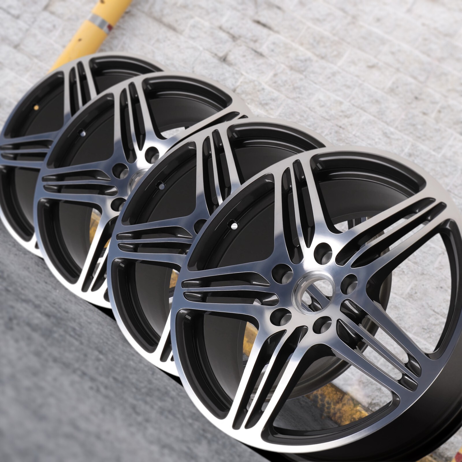 Porsche Carrera 4 4S 911 997 19" inch rim OEM 2007 2008 2009 2010 2011 Wheel SET