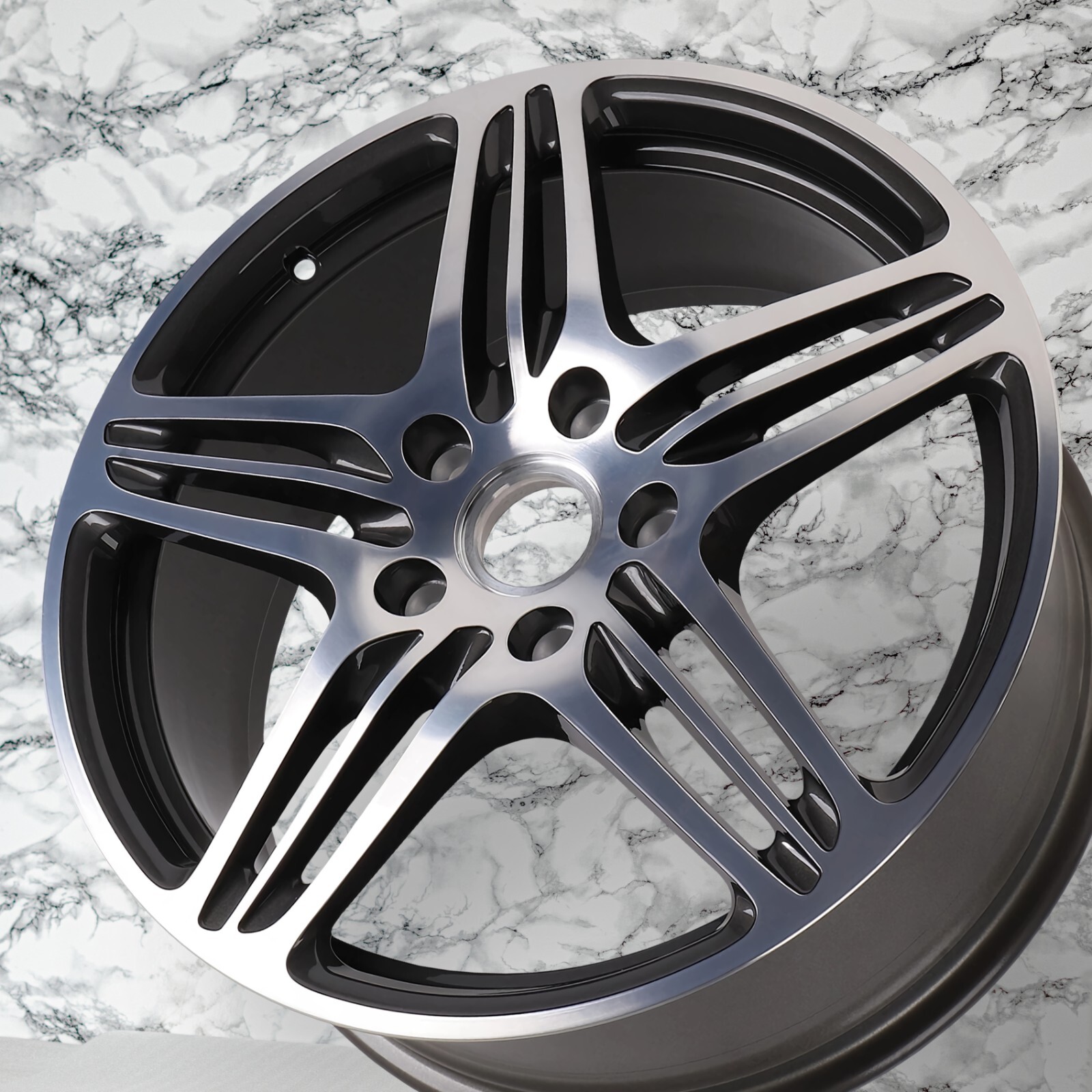 Porsche Carrera 4 4S 911 997 19" inch rim OEM 2007 2008 2009 2010 2011 Wheel SET - Image 5