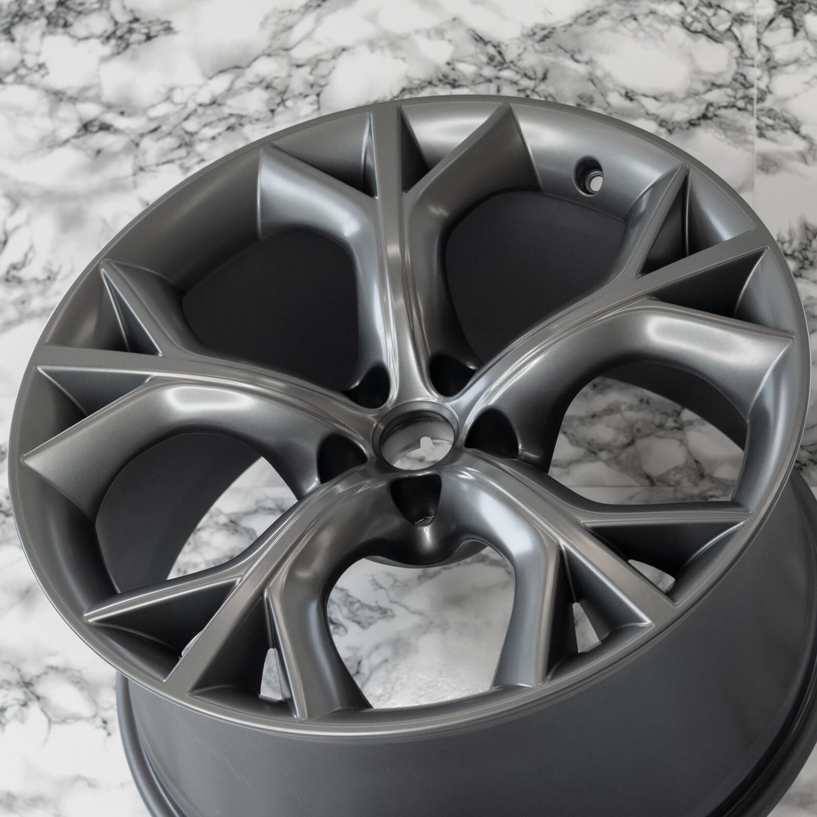 Jaguar F-Type 20" inch Rim OEM 2014-2020 Style 5040 Storm Wheel Set of 4 - Image 5