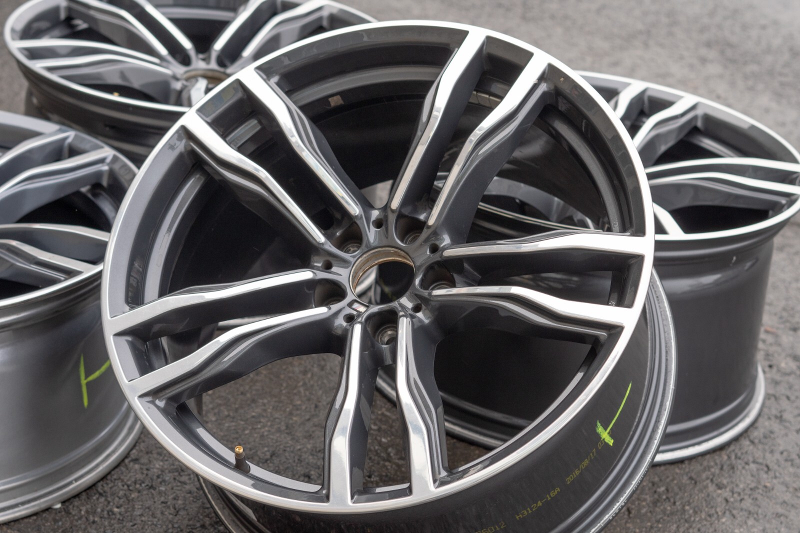 BMW X5M X6M 21" inch rim OEM 2016 2017 2018 2019 2020 Style 612 Forged wheel SET - Image 9