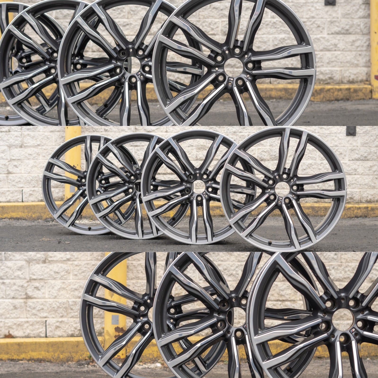 BMW X5M X6M 21" inch rim OEM 2016 2017 2018 2019 2020 Style 612 Forged wheel SET - Image 19