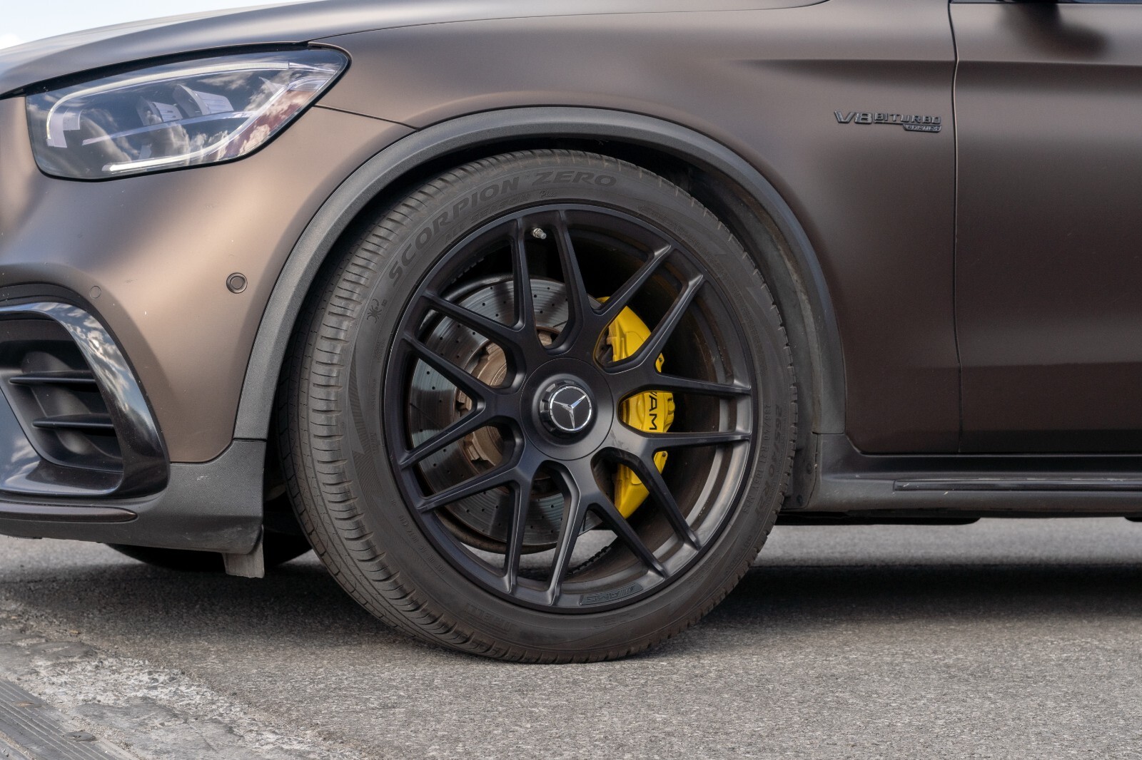 Mercedes GLC63 GLC63s AMG 21" inch rim OEM 2018 2019 2020 2021 Forged wheel set – Image 2