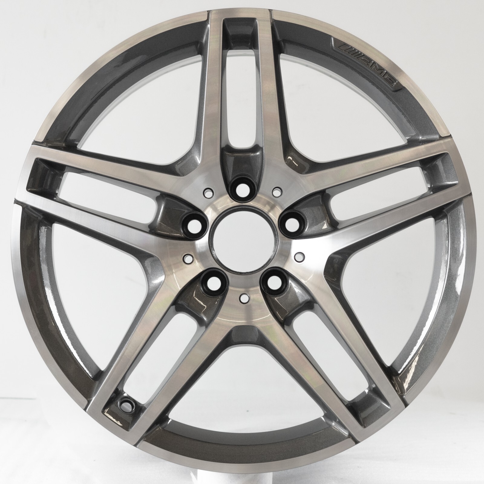 Mercedes E350 E400 E550 18" inch Front rim OEM 2014 2015 2016 Original AMG Wheel – Image 2