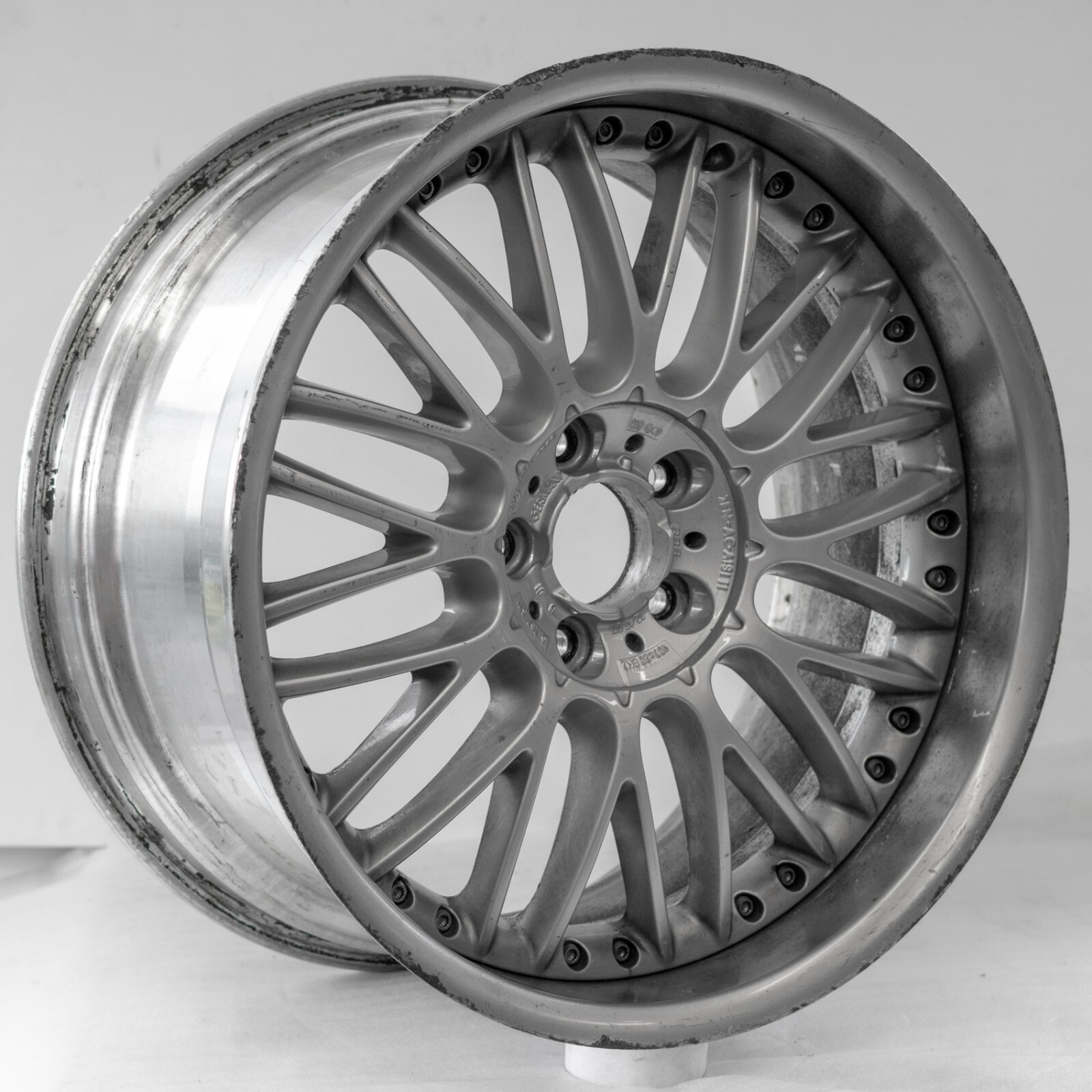 BMW 745i 750i 760i 20" inch Rear Rim OEM 2002 2003 2004 2005 2006 2007 BBS Wheel - Image 16