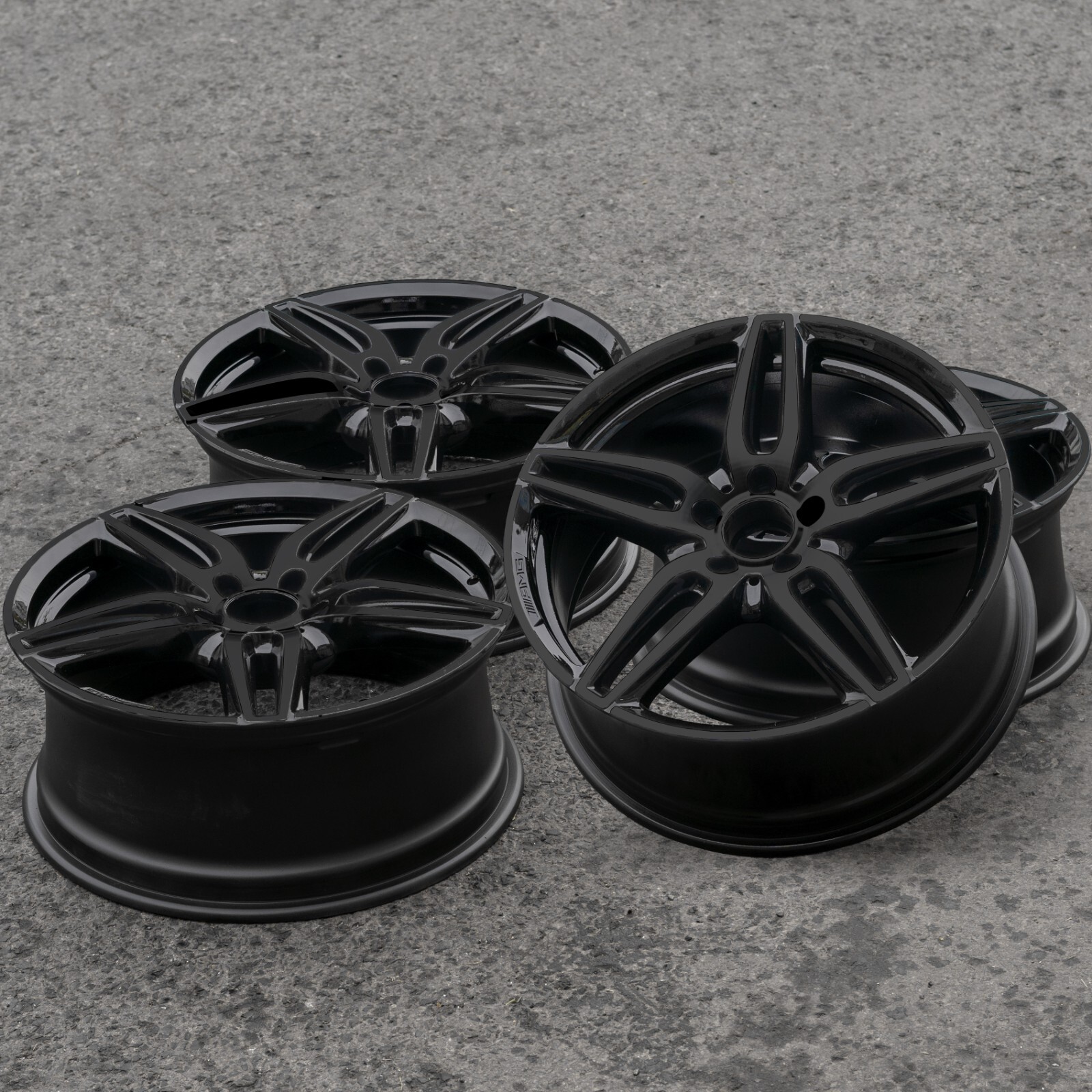 Mercedes B250 CLA250 18" inch rim OEM 2017 2018 2019 Genuine AMG Wheel SET