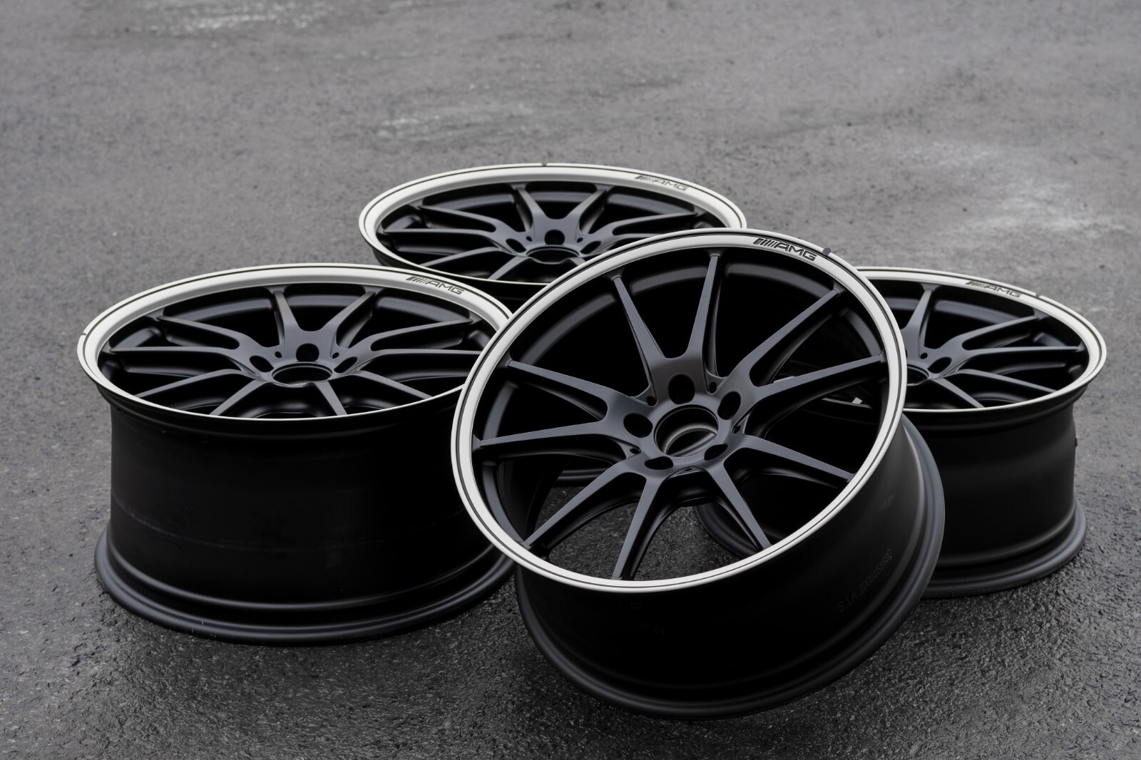 Mercedes C63 C63s AMG 19" 20" inch rim OEM 2017 2018 2019-2022 Forged Wheel set – Image 2