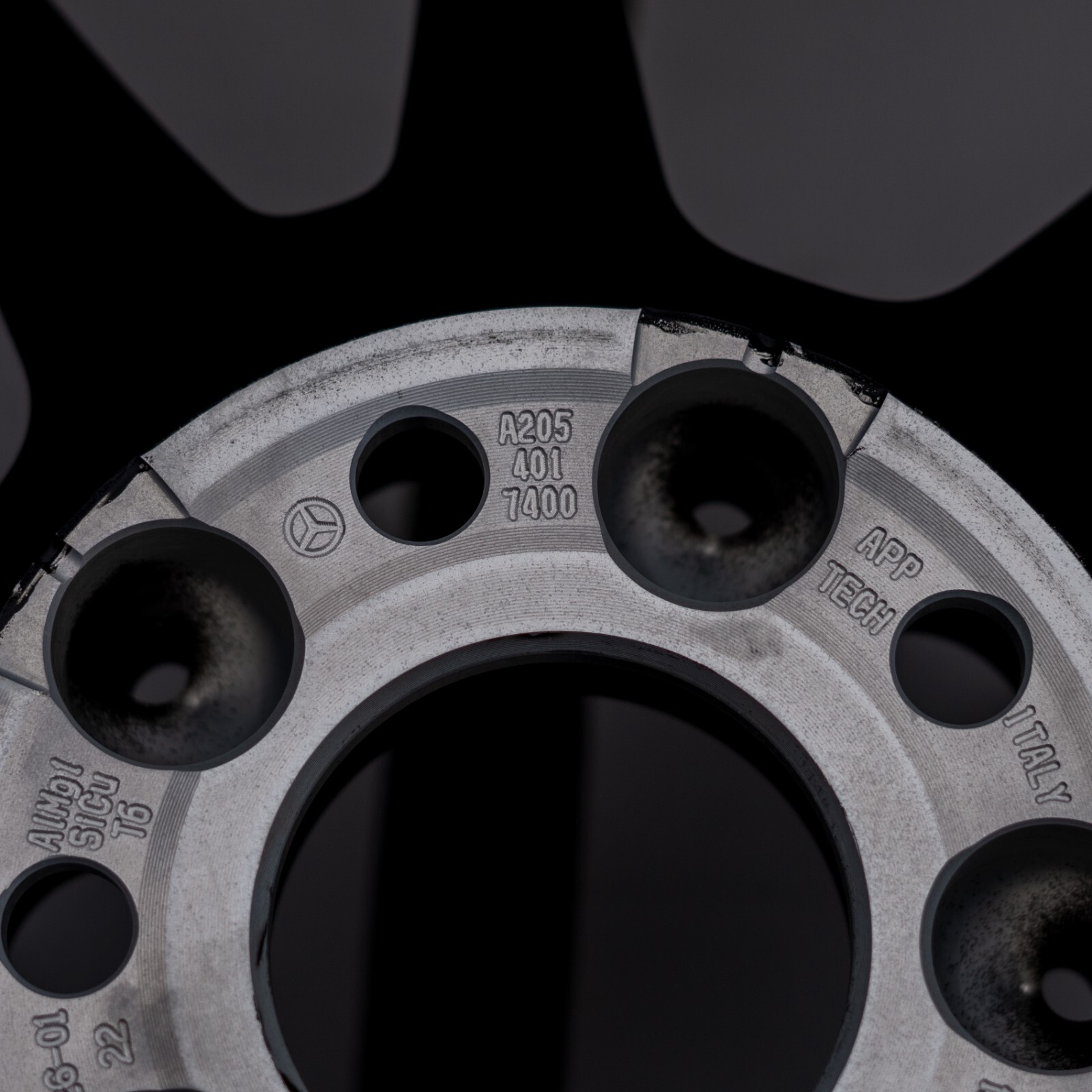 Mercedes C63 C63s AMG 19" 20" inch rim OEM 2017 2018 2019-2022 Forged Wheel set – Image 15