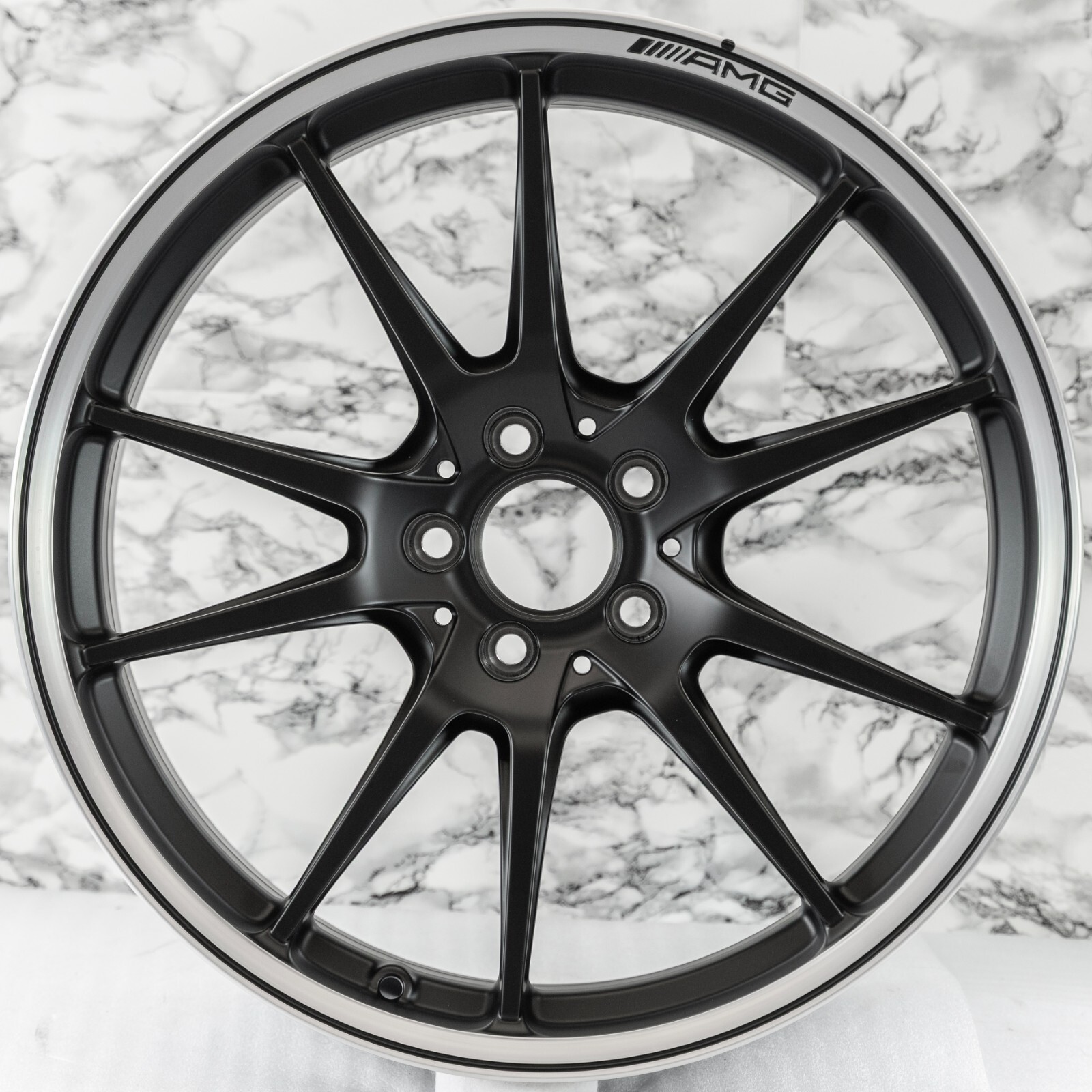 Mercedes C63 C63s AMG 19" inch Front rim OEM 2017-2022 Genuine Forged Wheel - Image 2
