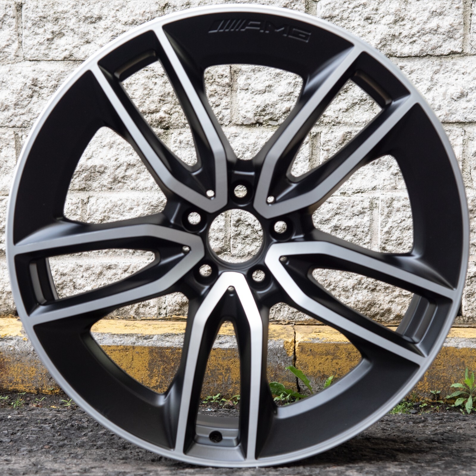 Mercedes GLA250 GLA35 GLB250 GLB35 19" inch rim OEM 2021 2022 2023 AMG Wheel SET - Image 2