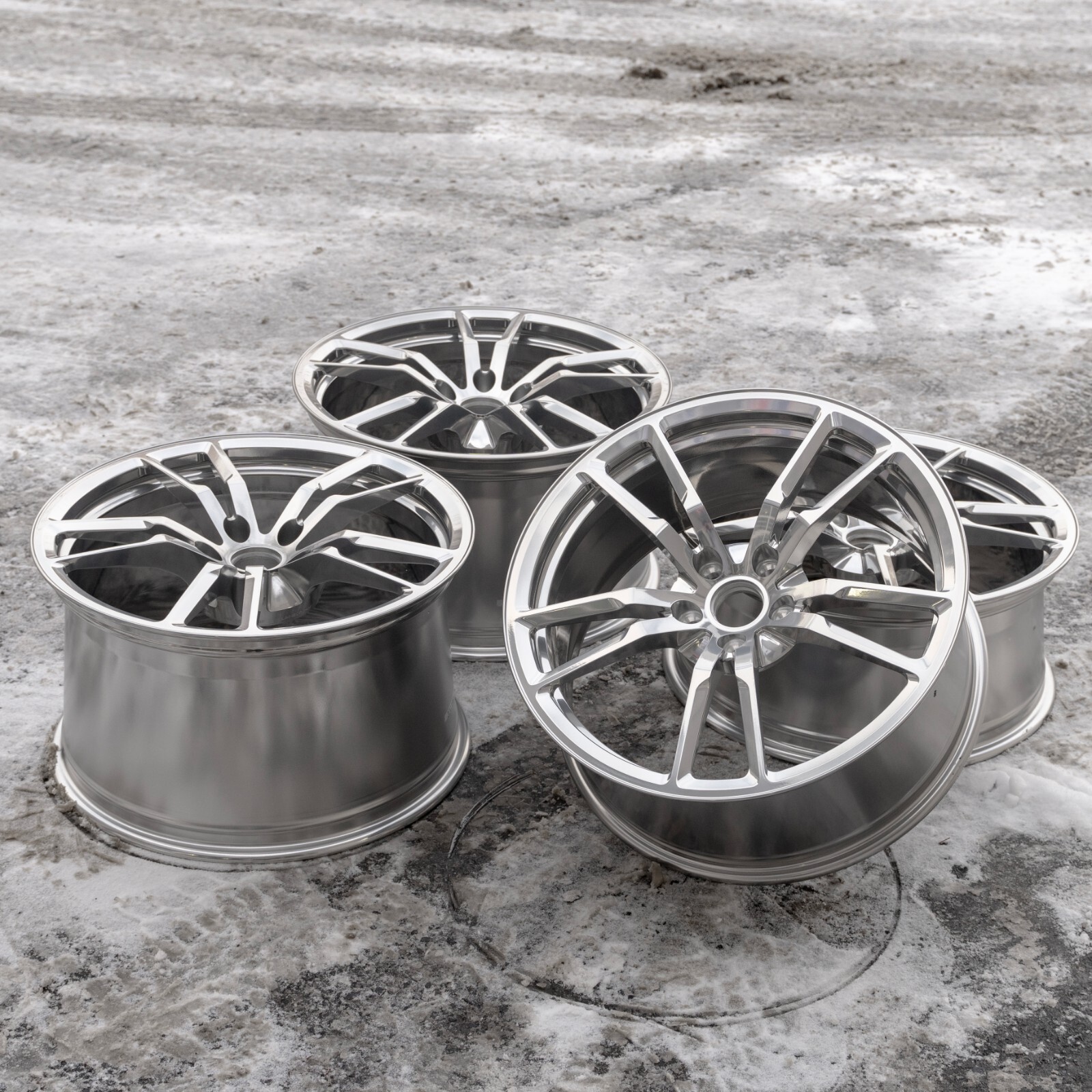 Lamborghini Gallardo LP-570 Superleggera 19" inch rim OEM Scorpius Wheel Set