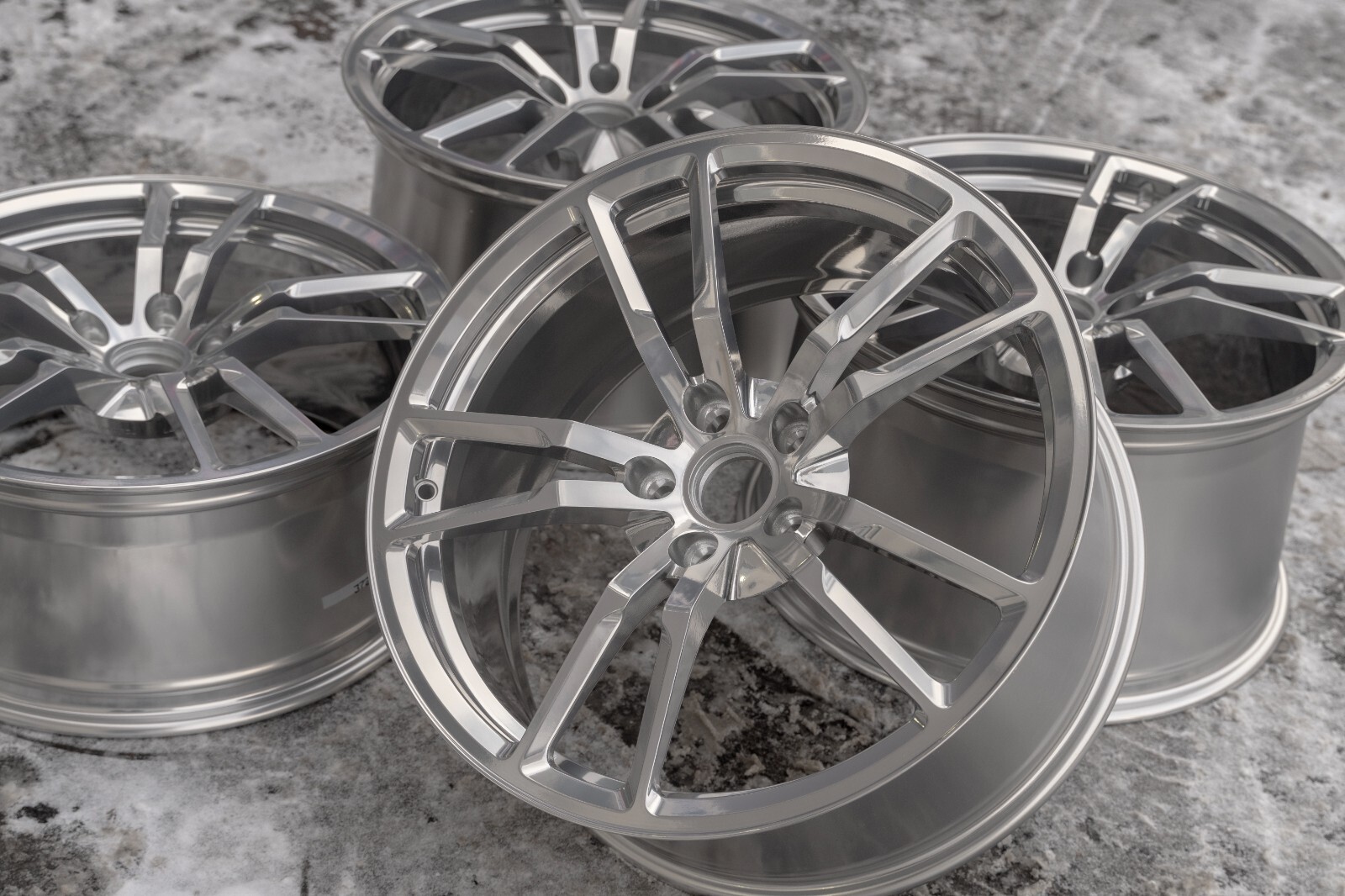 Lamborghini Gallardo LP-570 Superleggera 19" inch rim OEM Scorpius Wheel Set - Image 8