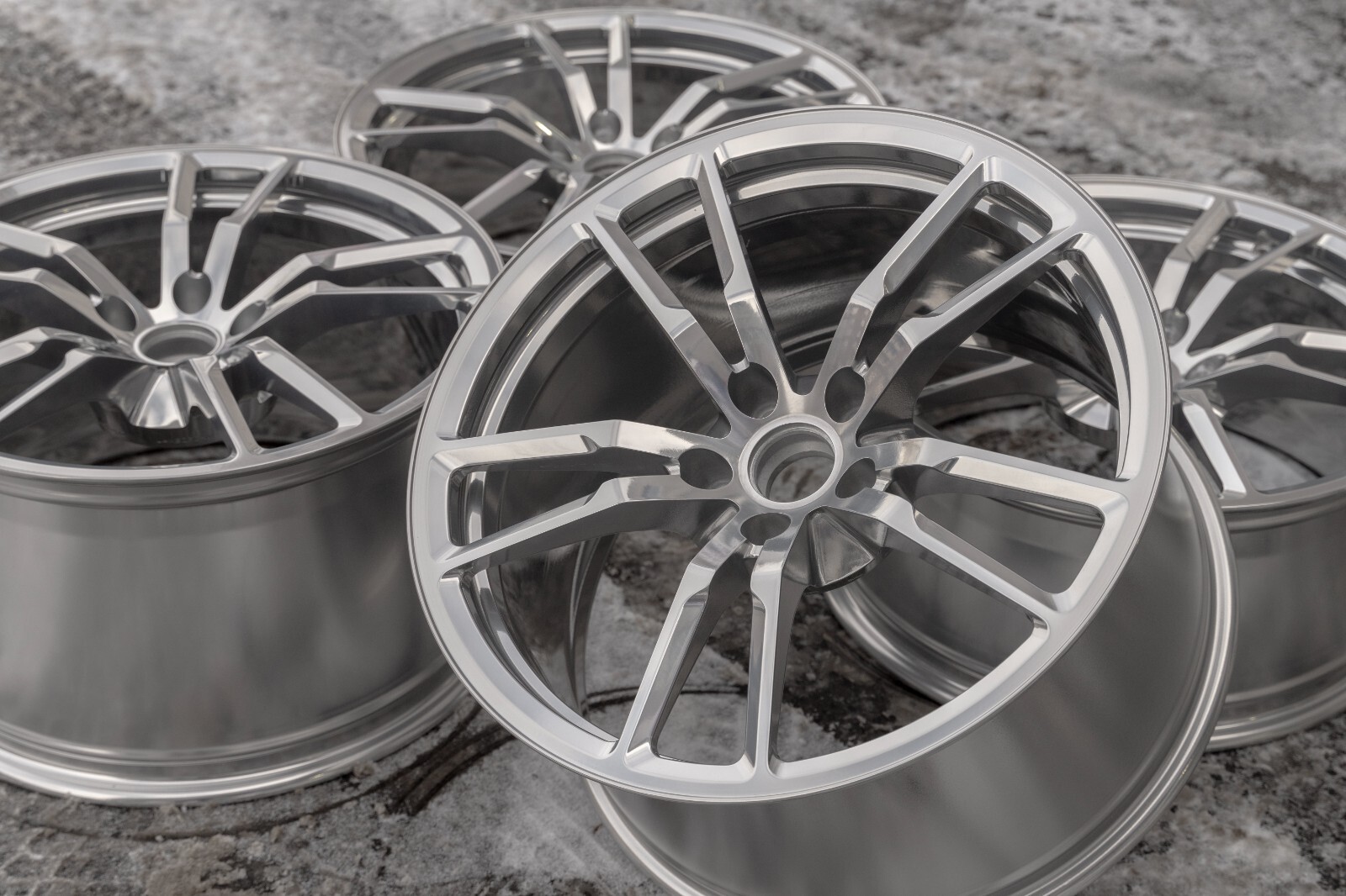 Lamborghini Gallardo LP-570 Superleggera 19" inch rim OEM Scorpius Wheel Set - Image 17