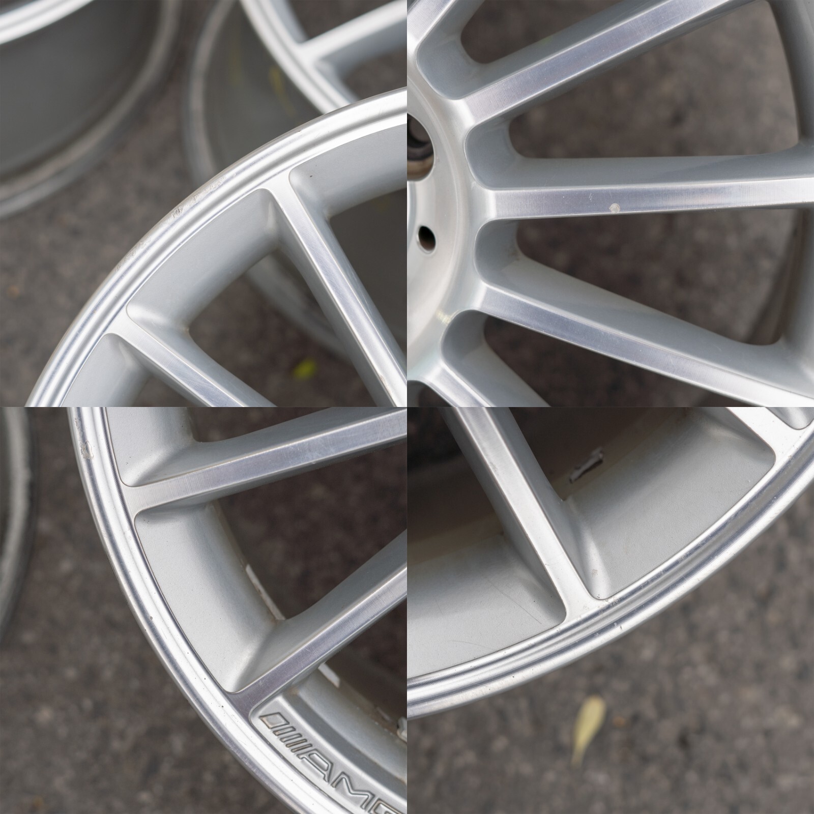 Mercedes SLK350 SLK55 AMG 18" rim OEM 2006 2007 2008 2009 2010 2011 Wheel SET – Image 10