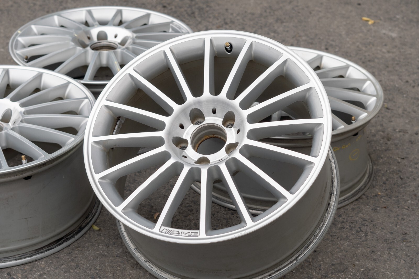 Mercedes SLK350 SLK55 AMG 18" rim OEM 2006 2007 2008 2009 2010 2011 Wheel SET – Image 12