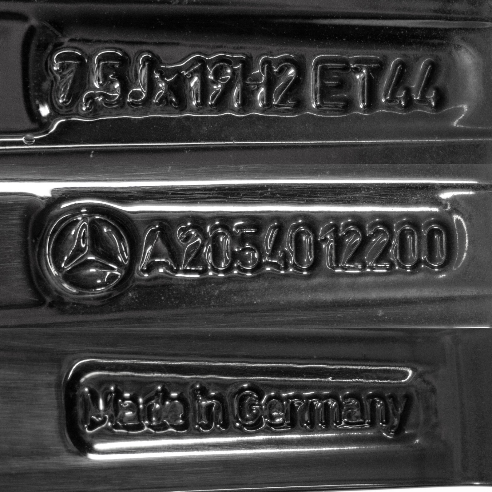 Mercedes C300 C400 19" inch Front Rim OEM 2015-2022 Genuine Original AMG Wheel – Image 13