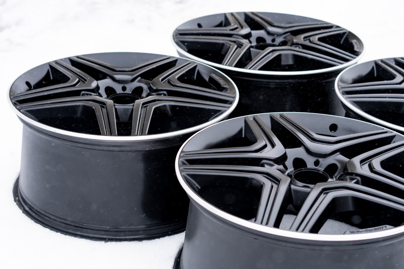 Mercedes ML63 AMG 21" inch rim OEM 2012 2013 2014 2015 Genuine Factory Wheel SET - Image 9