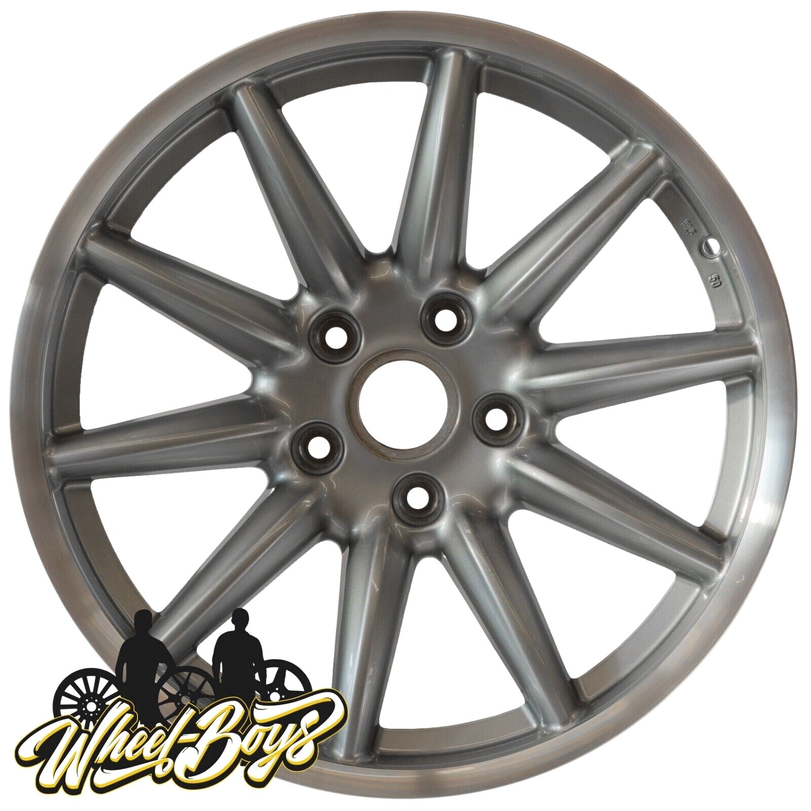 Porsche Carrera 4S Turbo S 19" inch Rear OEM 2009 2010 2011 2012 2013 Mag wheel